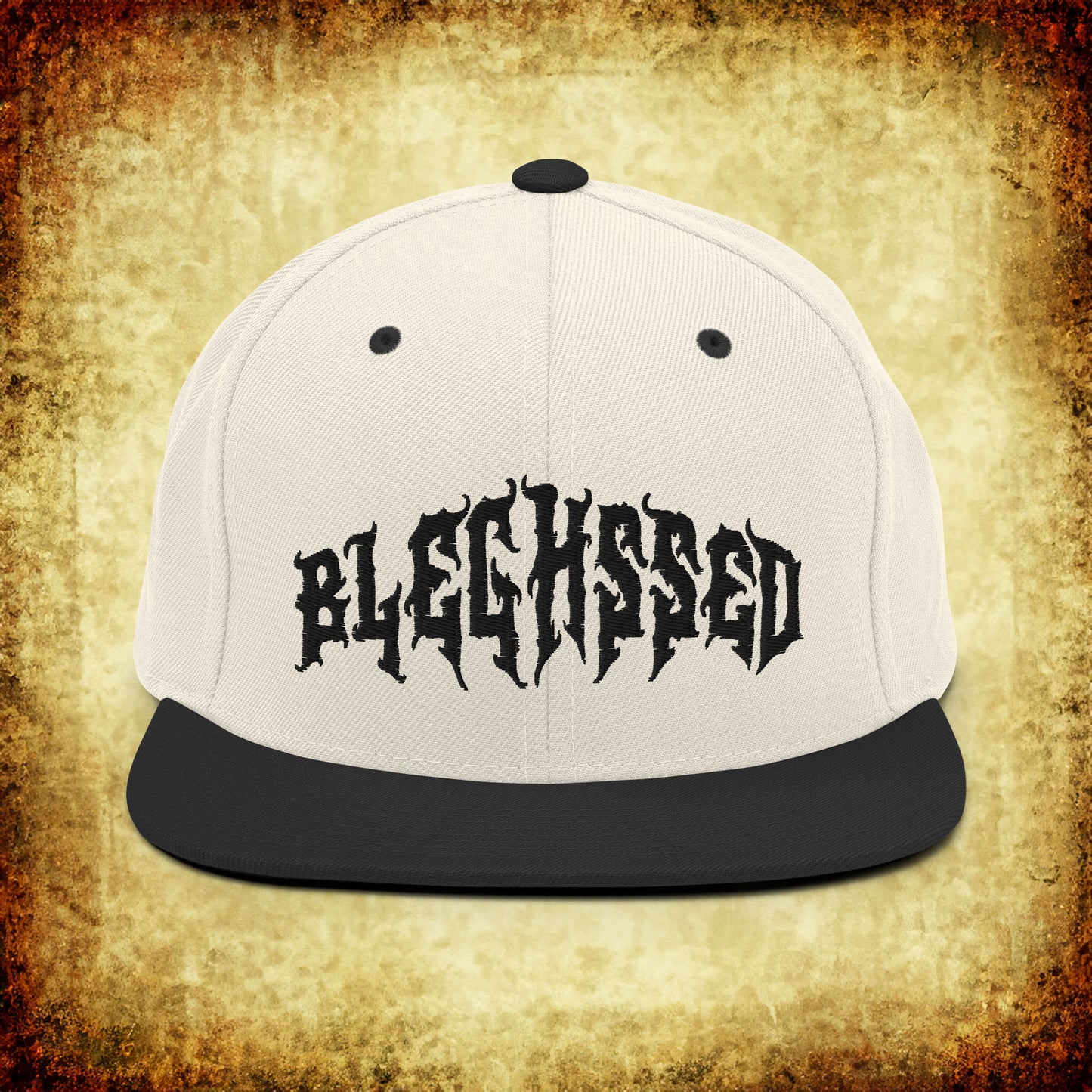 Bleghssed Heather Snapback Hat