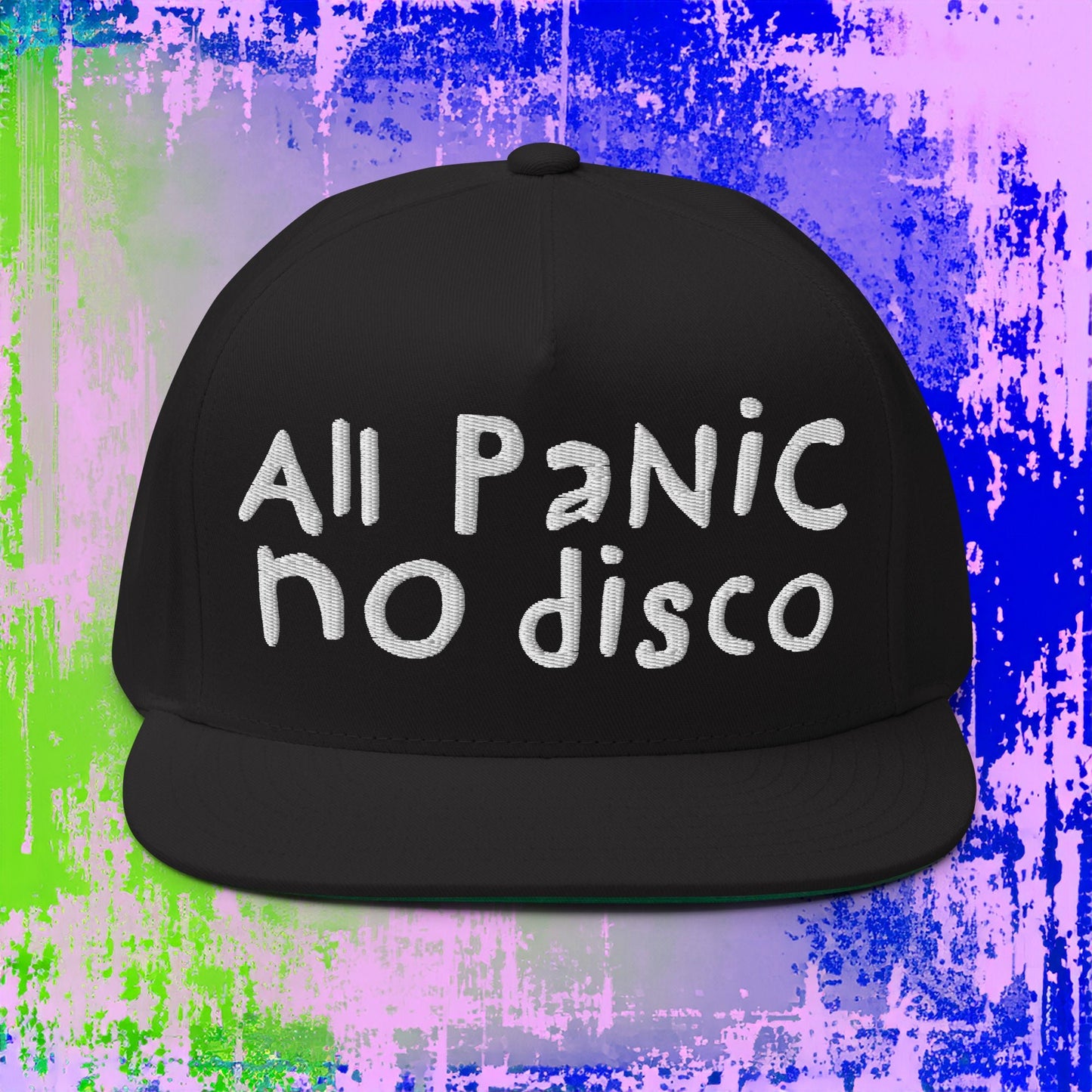 All Panic No Disco Snapback Hat - Blegh Hats