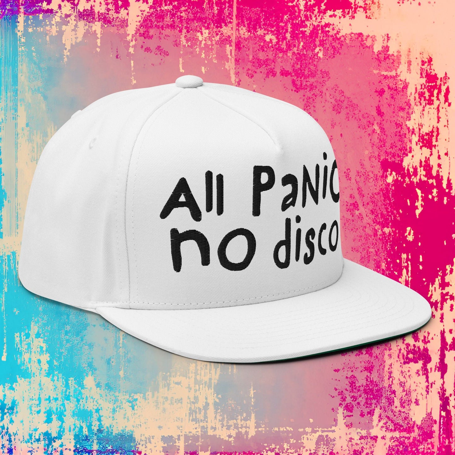 All Panic No Disco Snapback Hat - Blegh Hats