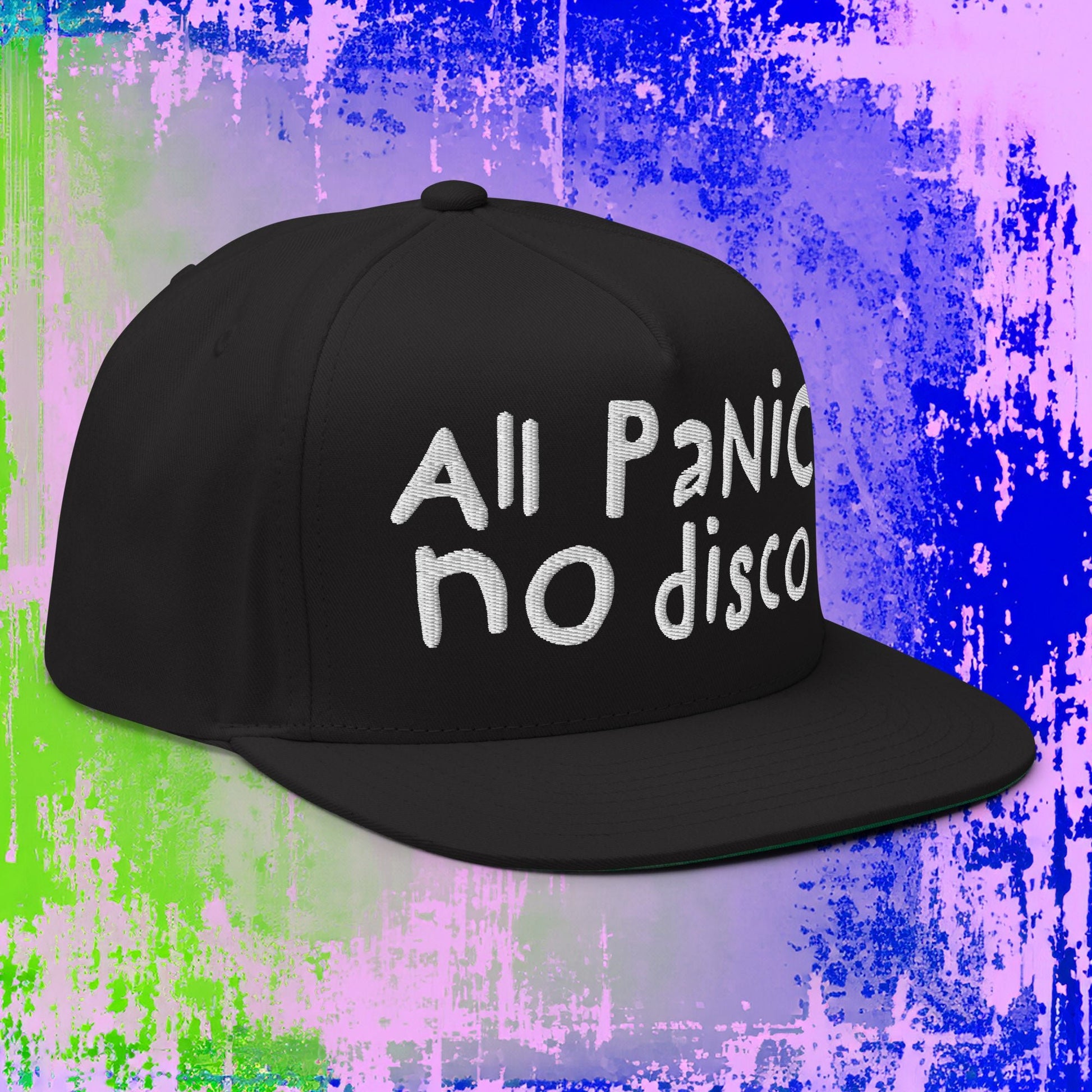 All Panic No Disco Snapback Hat - Blegh Hats