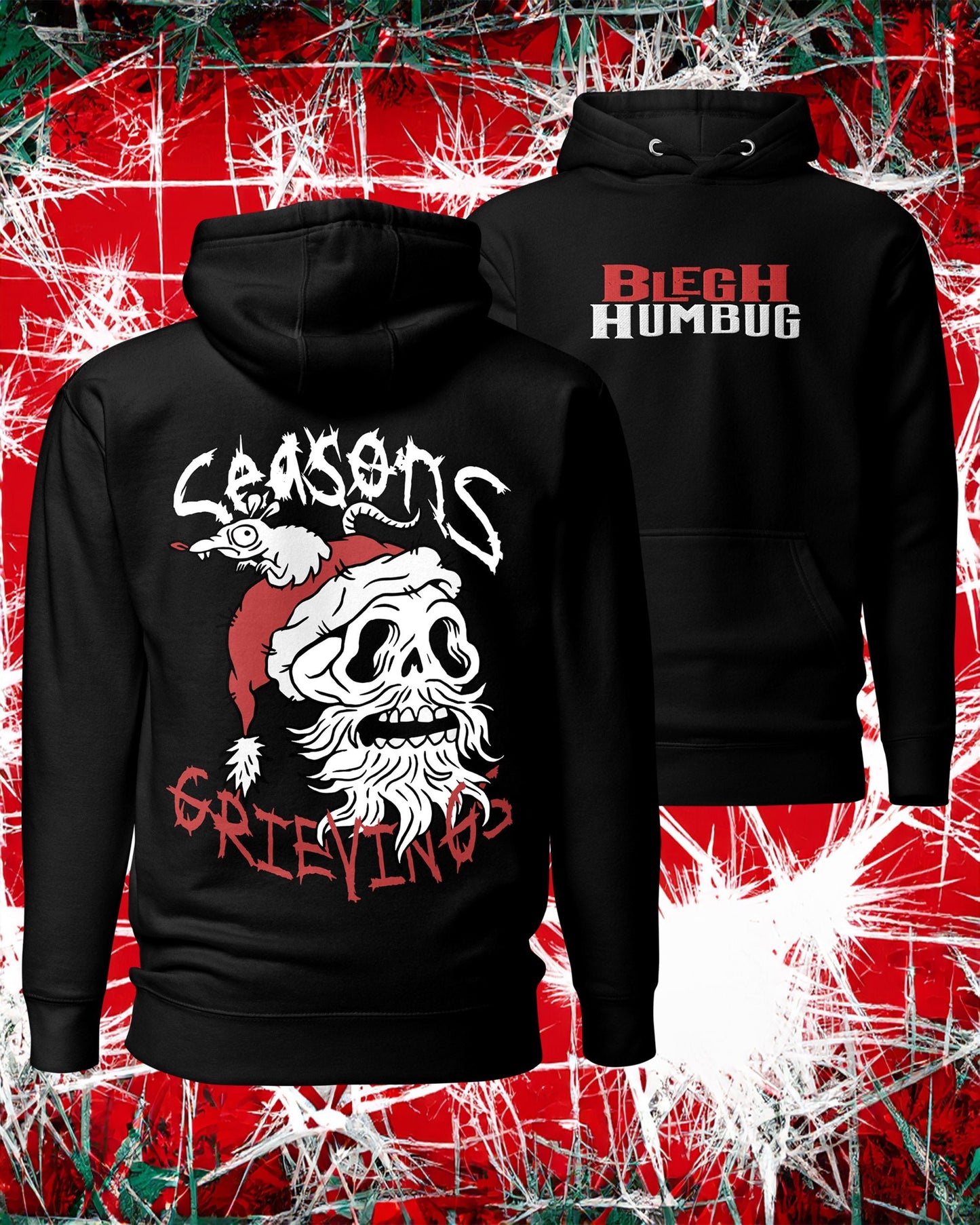 Blegh Humbug Hoodie - Blegh Hats