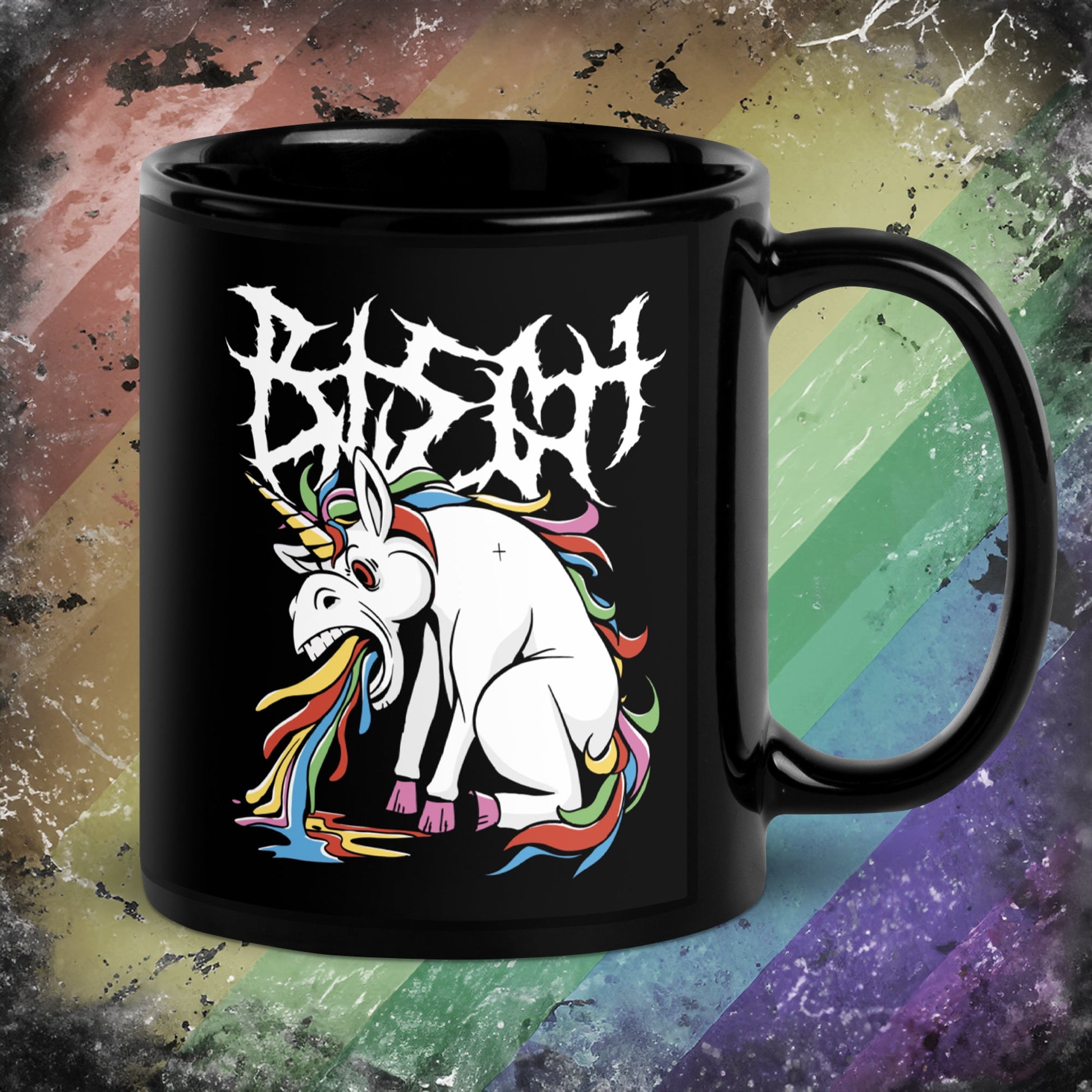 Blegh Unicorn Coffee Mug - Blegh Hats