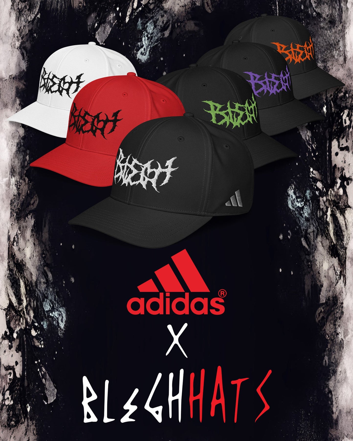 Blegh x Adidas Hat - Blegh Hats