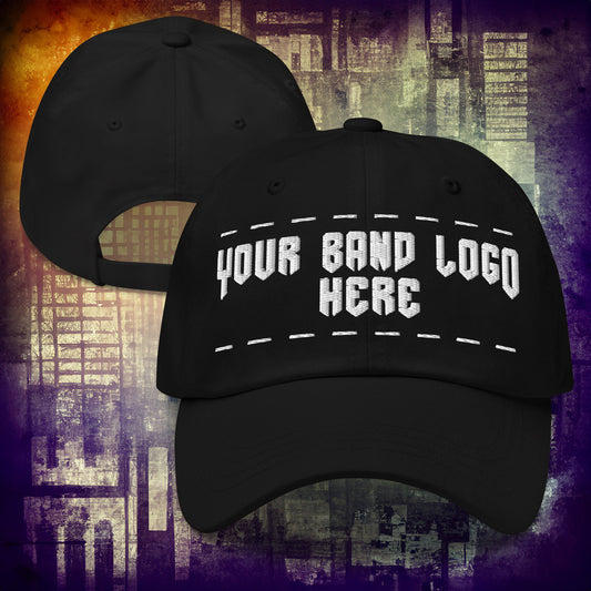 Custom Band Hat (Dad Hat Cap) - Blegh Hats