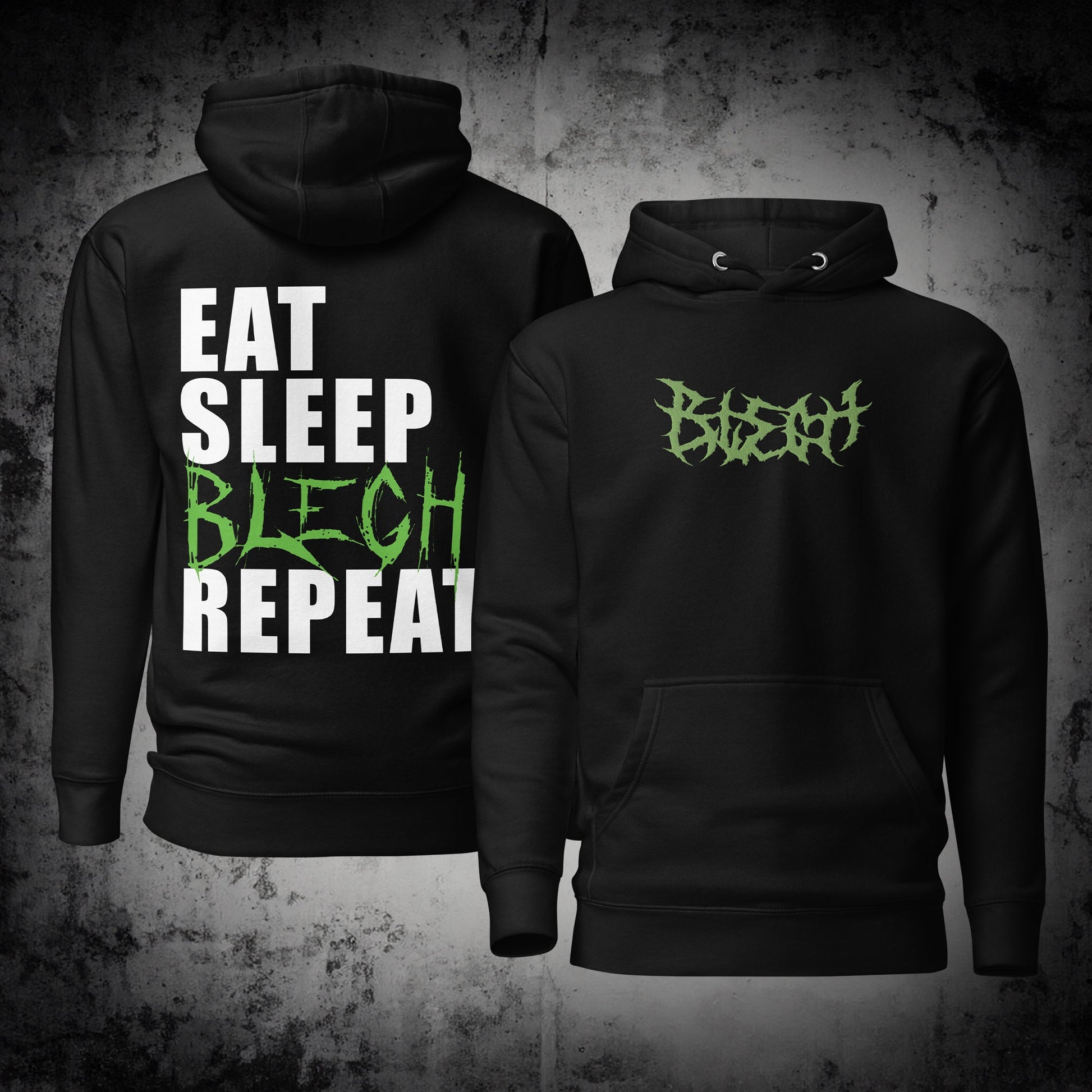 Eat Sleep Blegh Premium Hoodie - Blegh Hats