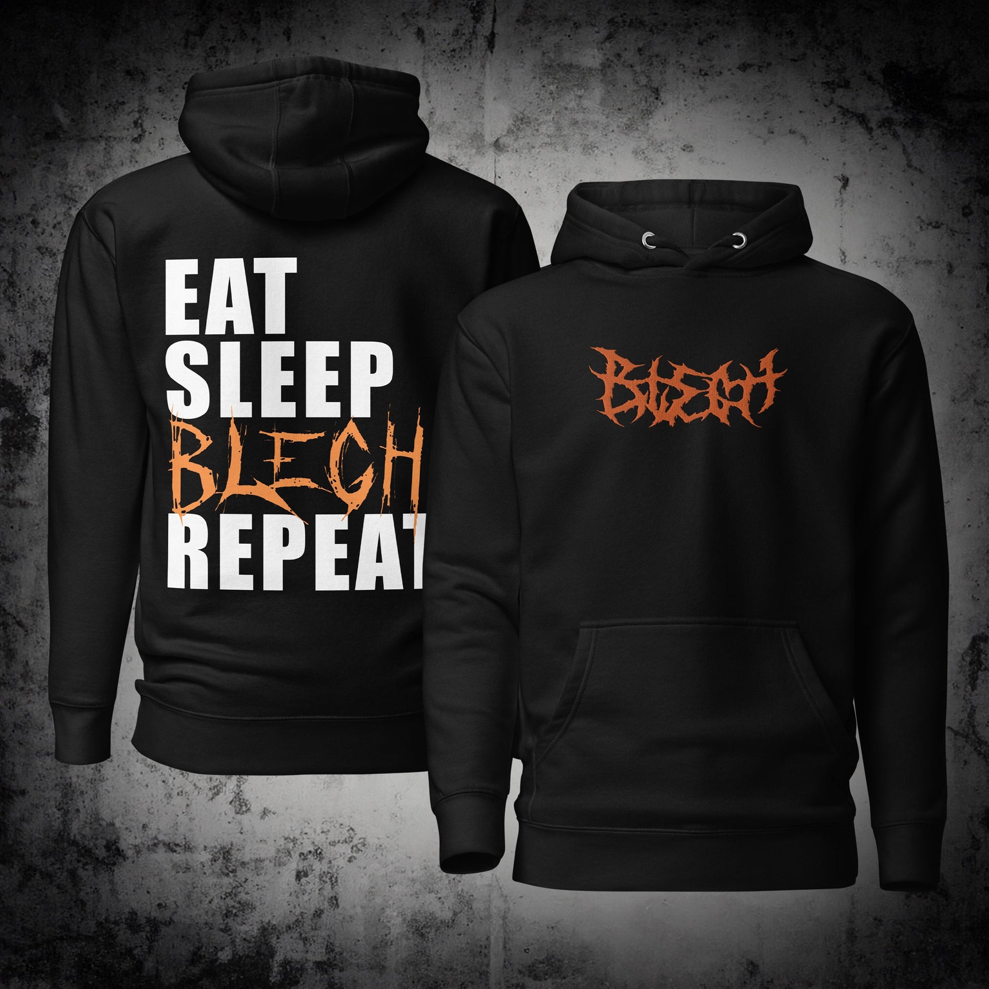 Eat Sleep Blegh Premium Hoodie - Blegh Hats