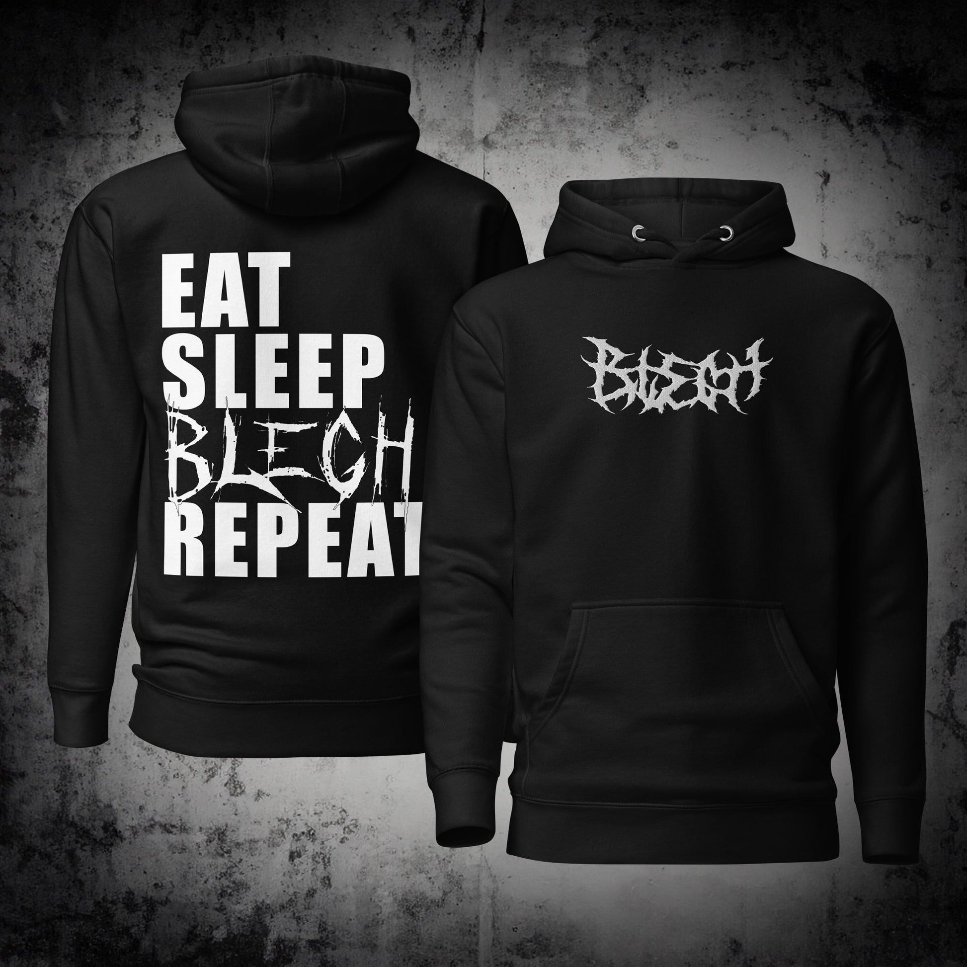 Eat Sleep Blegh Premium Hoodie - Blegh Hats