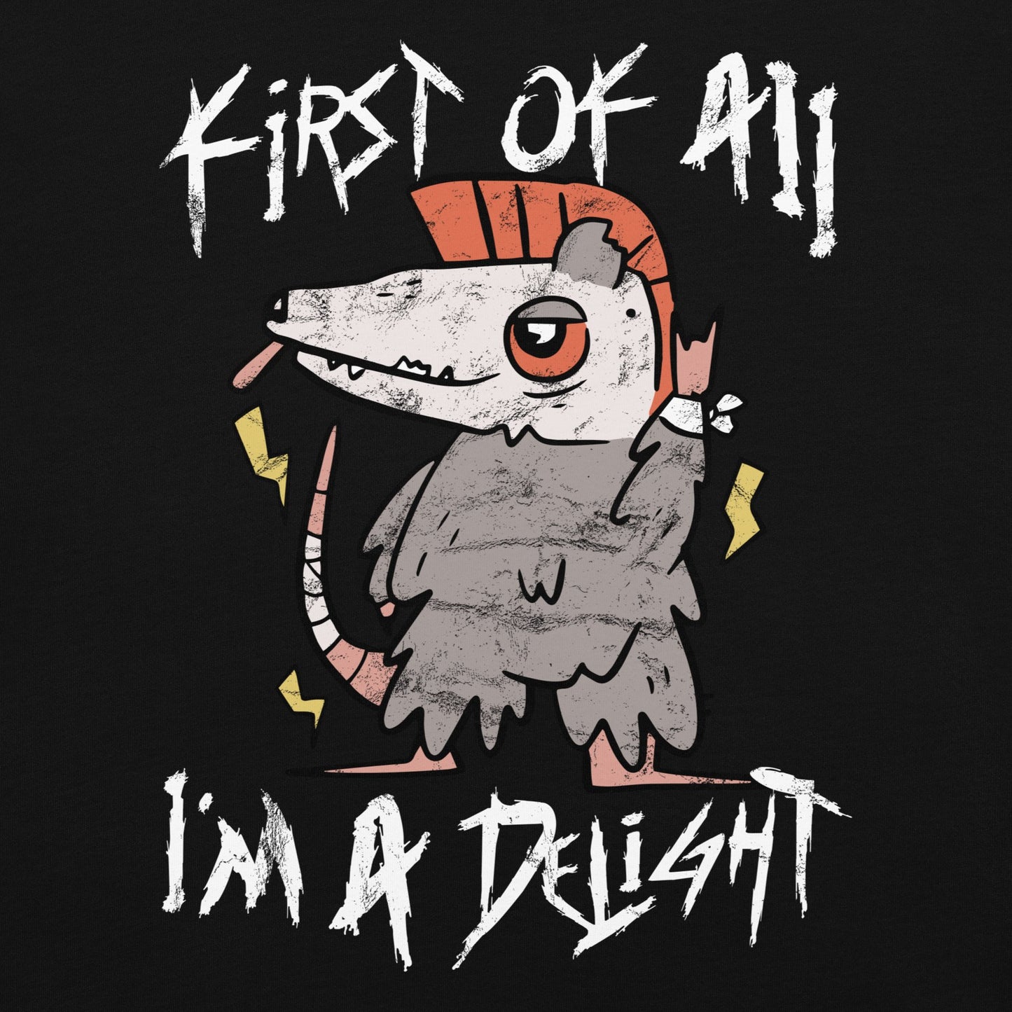 First Of All, I'm A Delight Mug - Blegh Hats