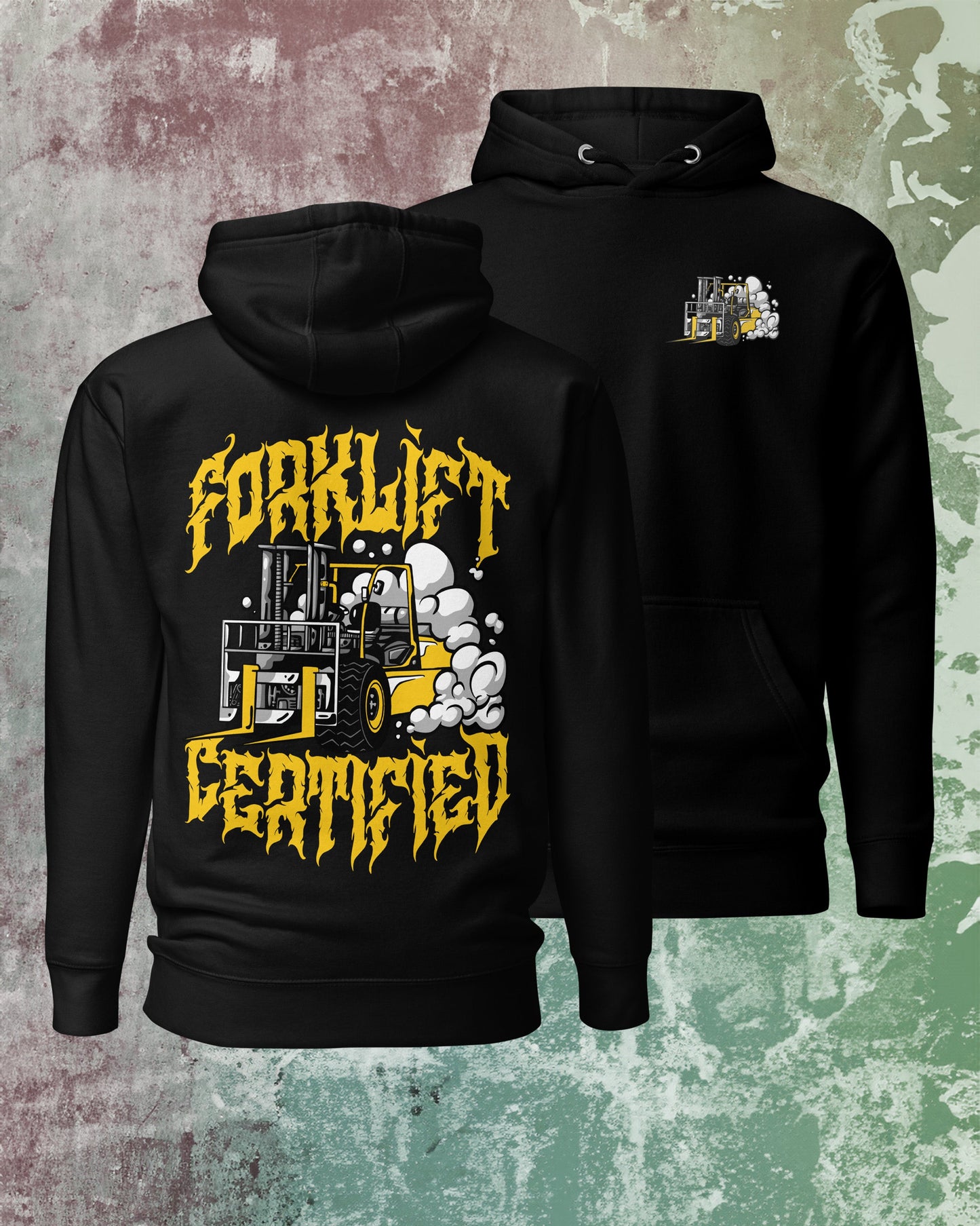 Forklift Certified T - Shirt/Hoodie - Blegh Hats