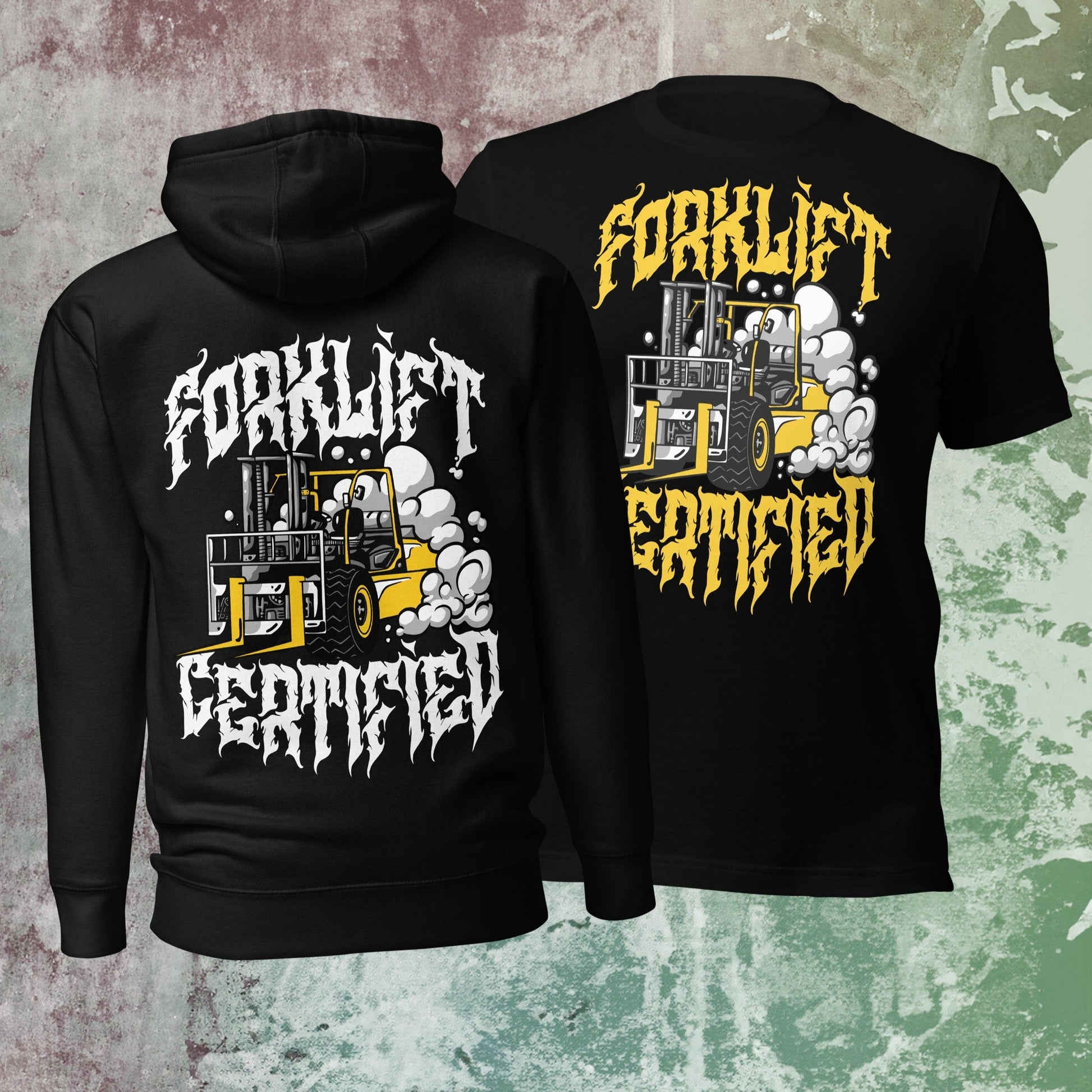 Forklift Certified T - Shirt/Hoodie - Blegh Hats