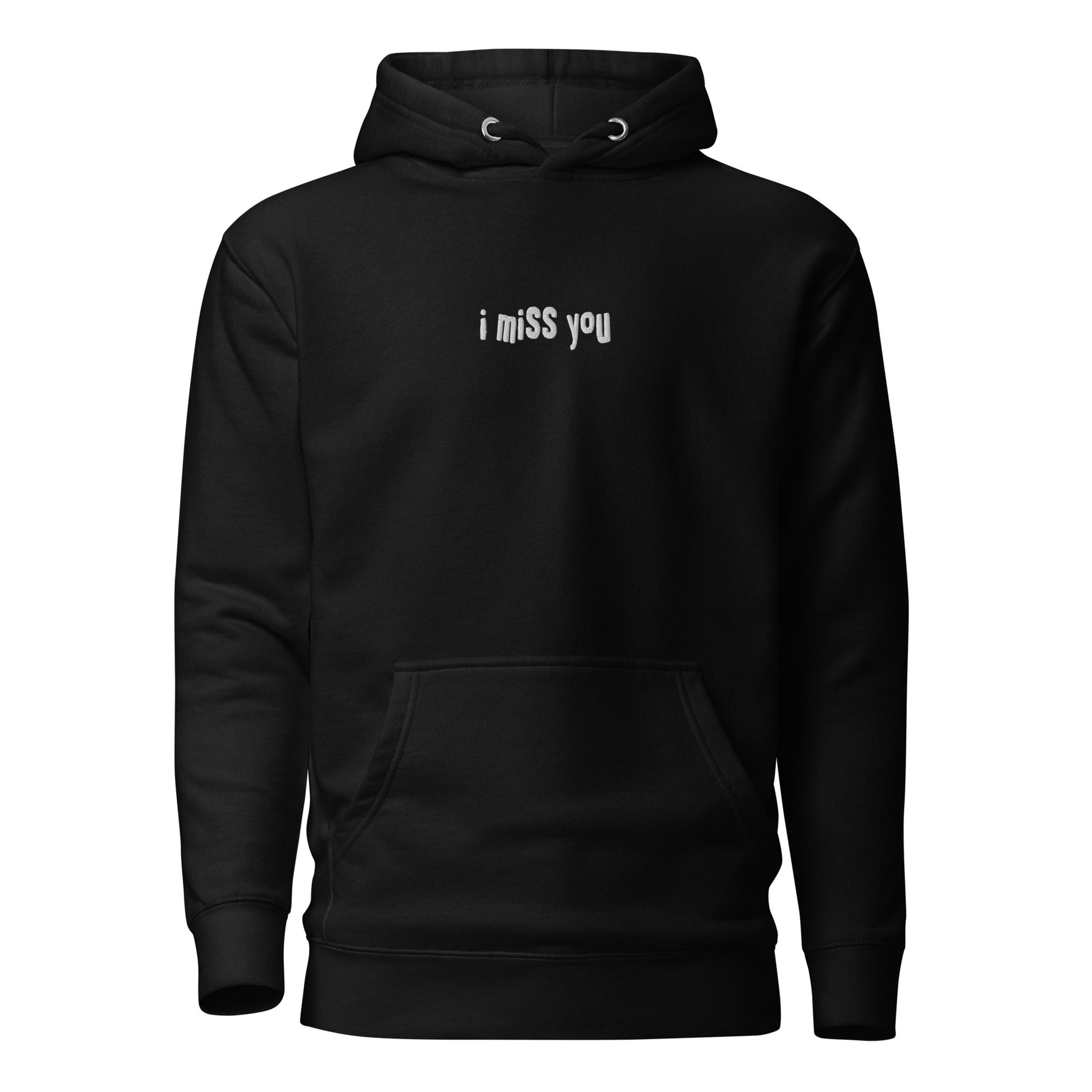 I Miss You Lyrics Hoodie - Blegh Hats