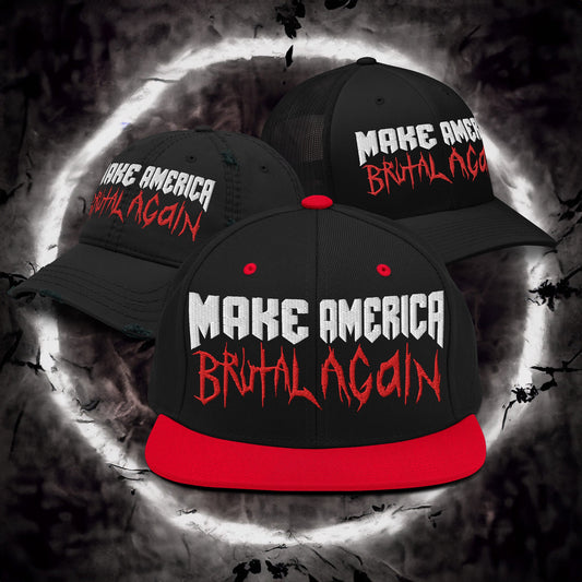 Make America Brutal Again Hats/Beanie - Blegh Hats