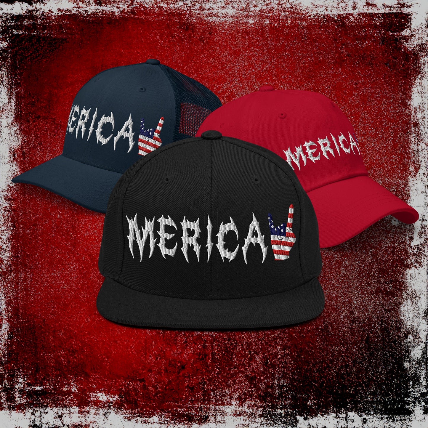 Merica 4th Of July Hat - Blegh Hats