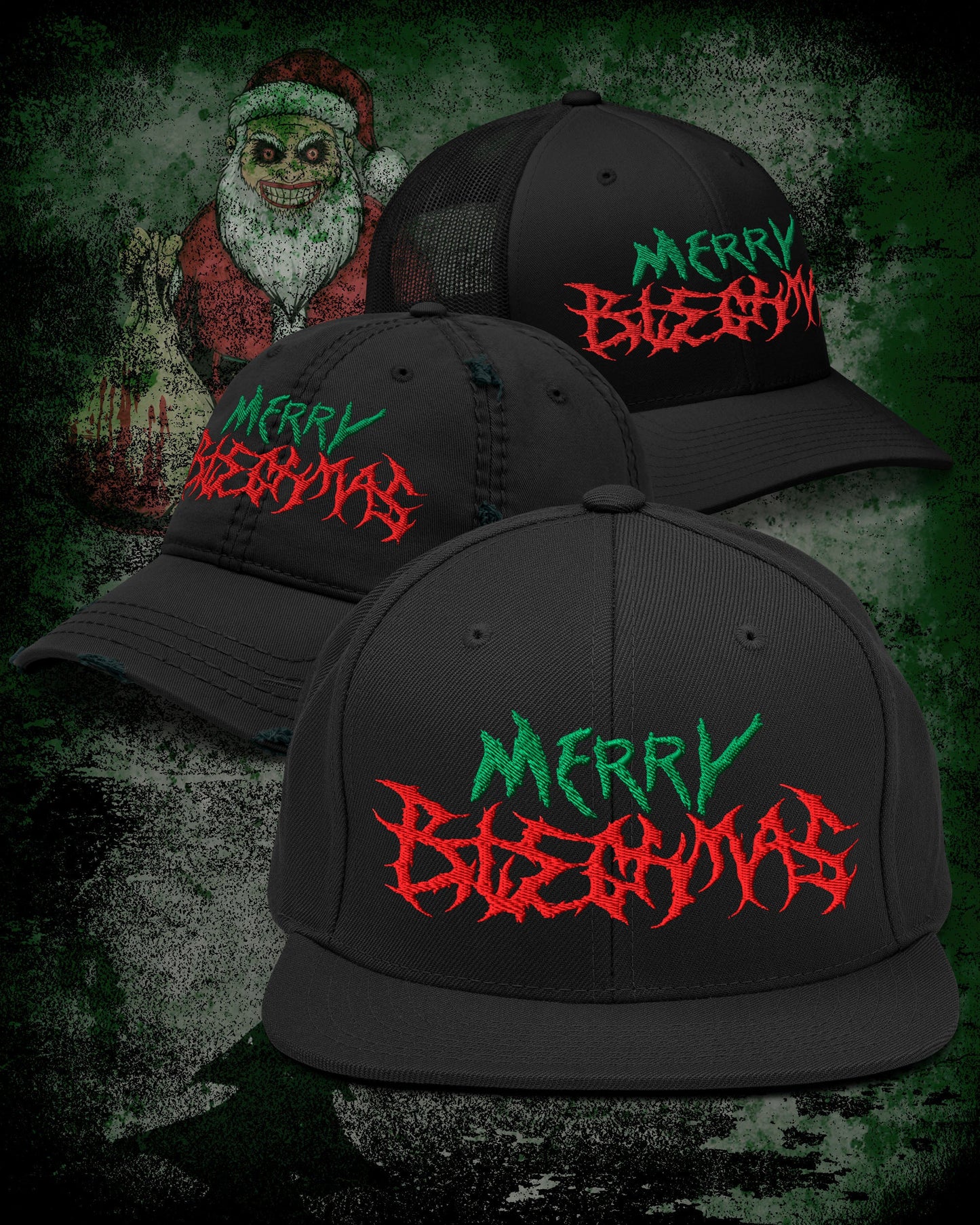 Merry BLEGHmas 2024 Hat Collection - Blegh Hats