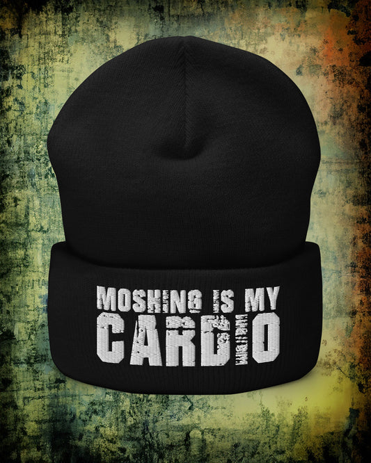 Moshing Is My Cardio Beanie - Blegh Hats