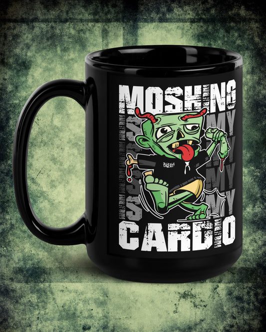 Moshing Is My Cardio Mug - Blegh Hats