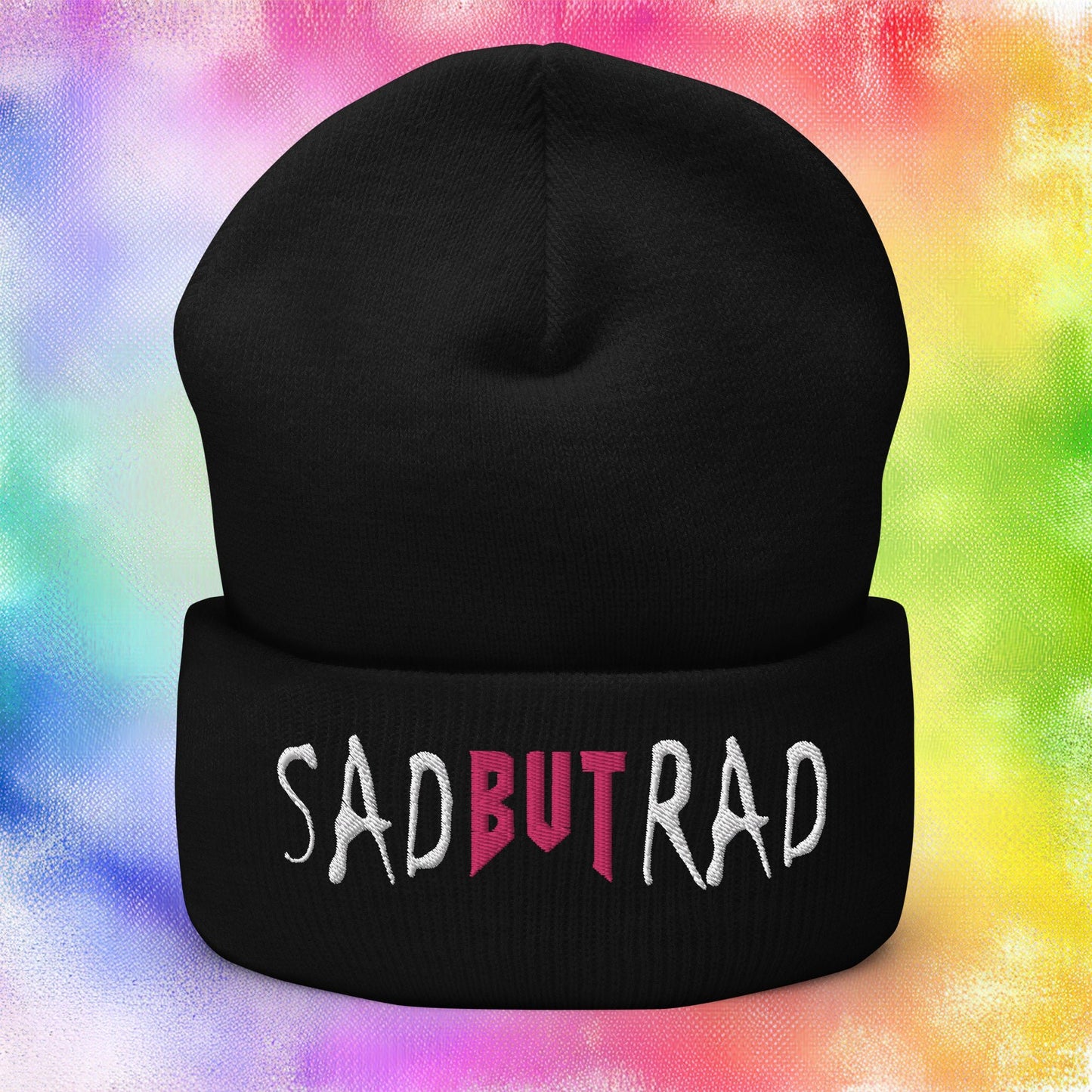 Sad But Rad Beanie - Blegh Hats