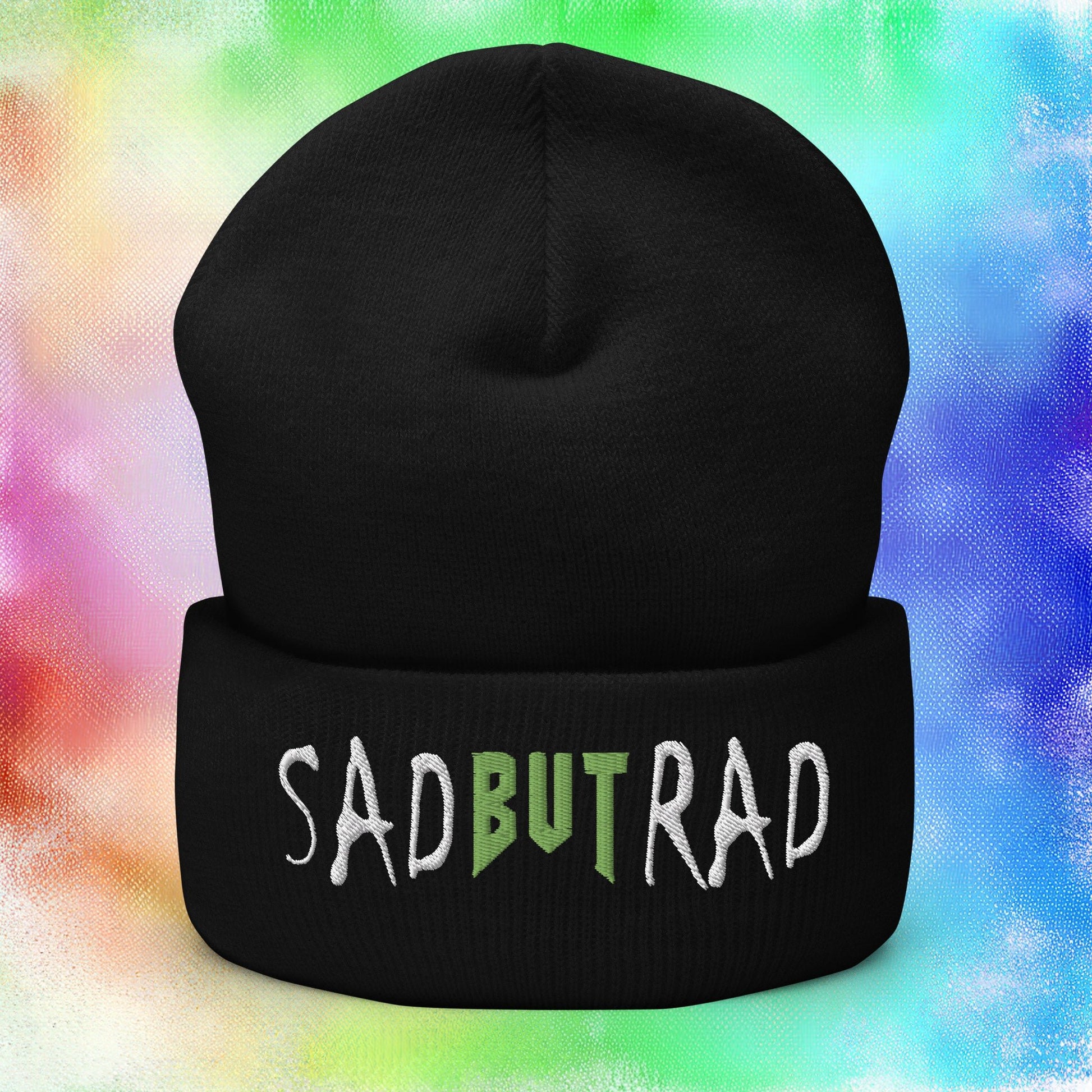 Sad But Rad Beanie - Blegh Hats