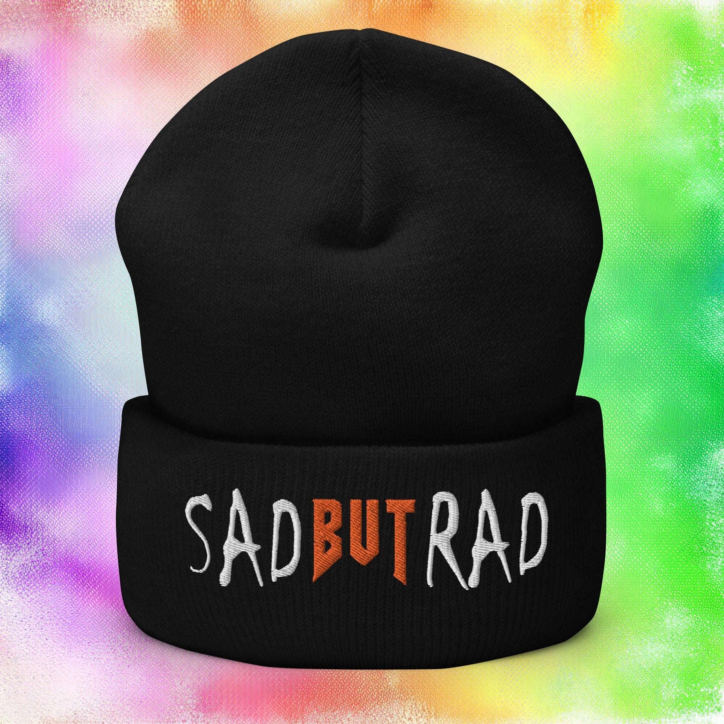 Sad But Rad Beanie - Blegh Hats