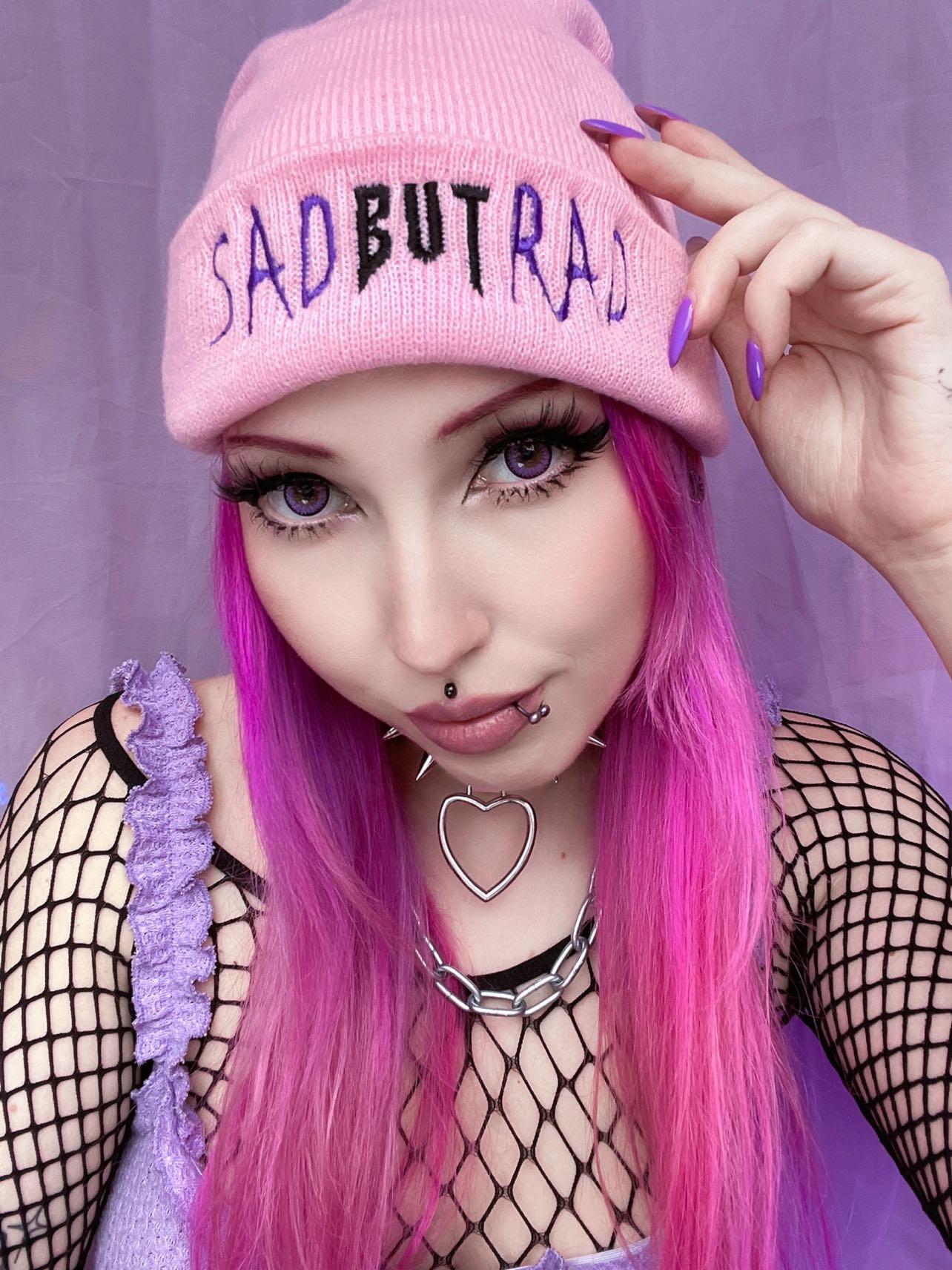 Sad But Rad Beanie - Blegh Hats