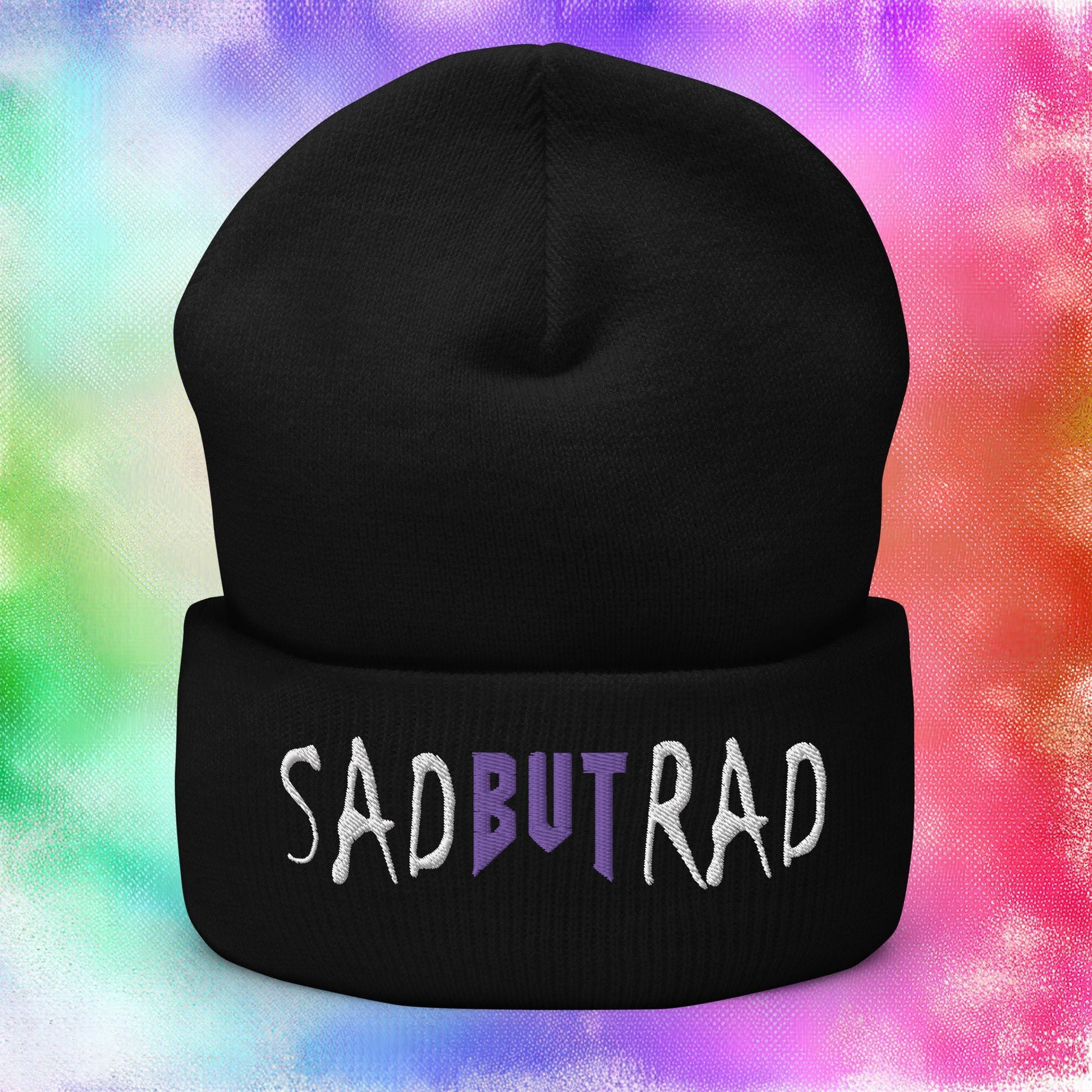 Sad But Rad Beanie - Blegh Hats