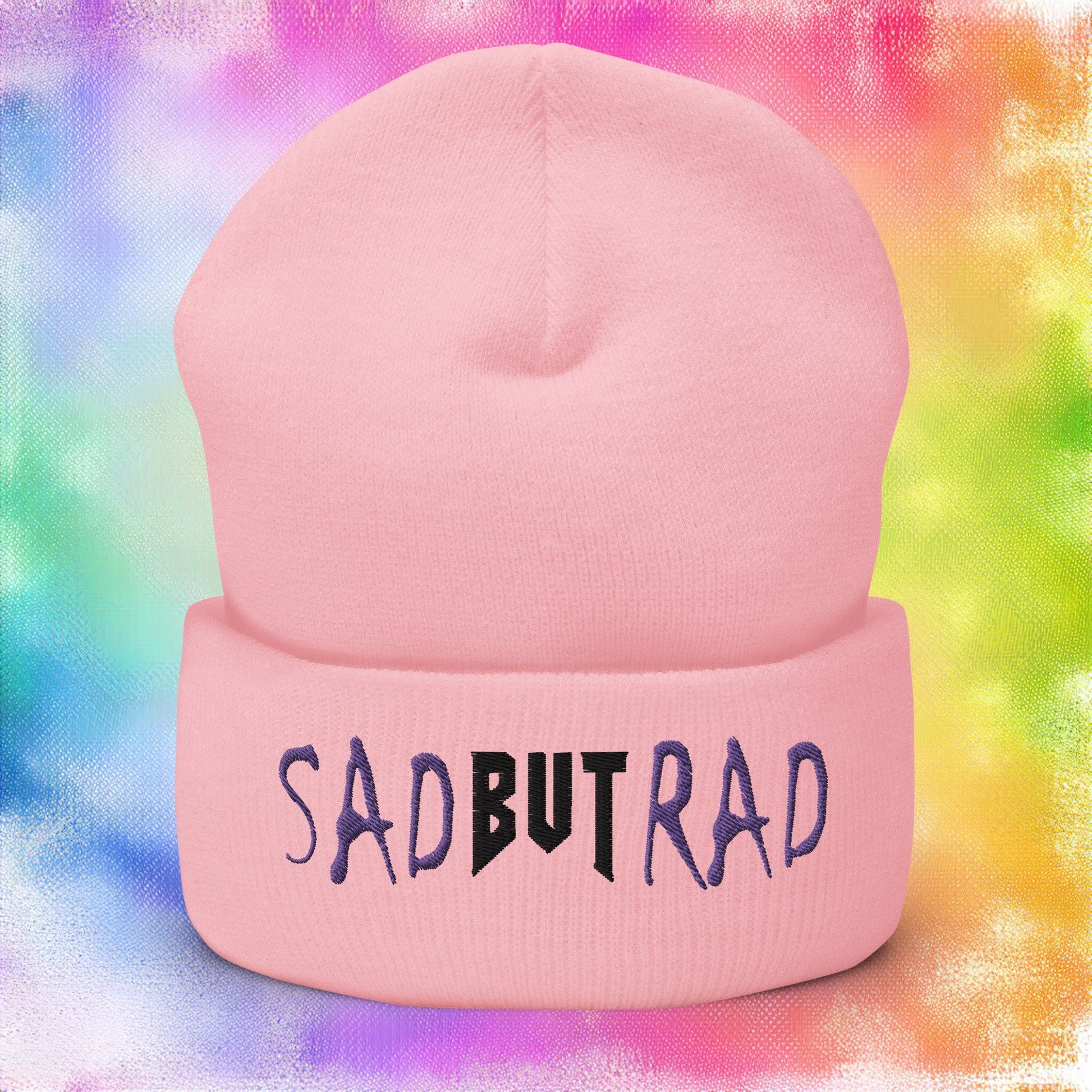 Sad But Rad Beanie - Blegh Hats