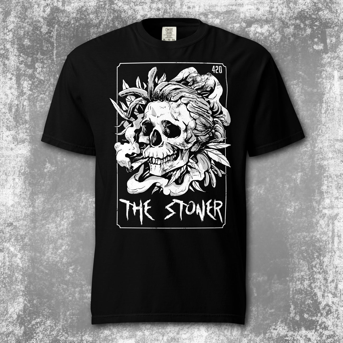 Tarot Card The Stoner T - Shirt - Blegh Hats