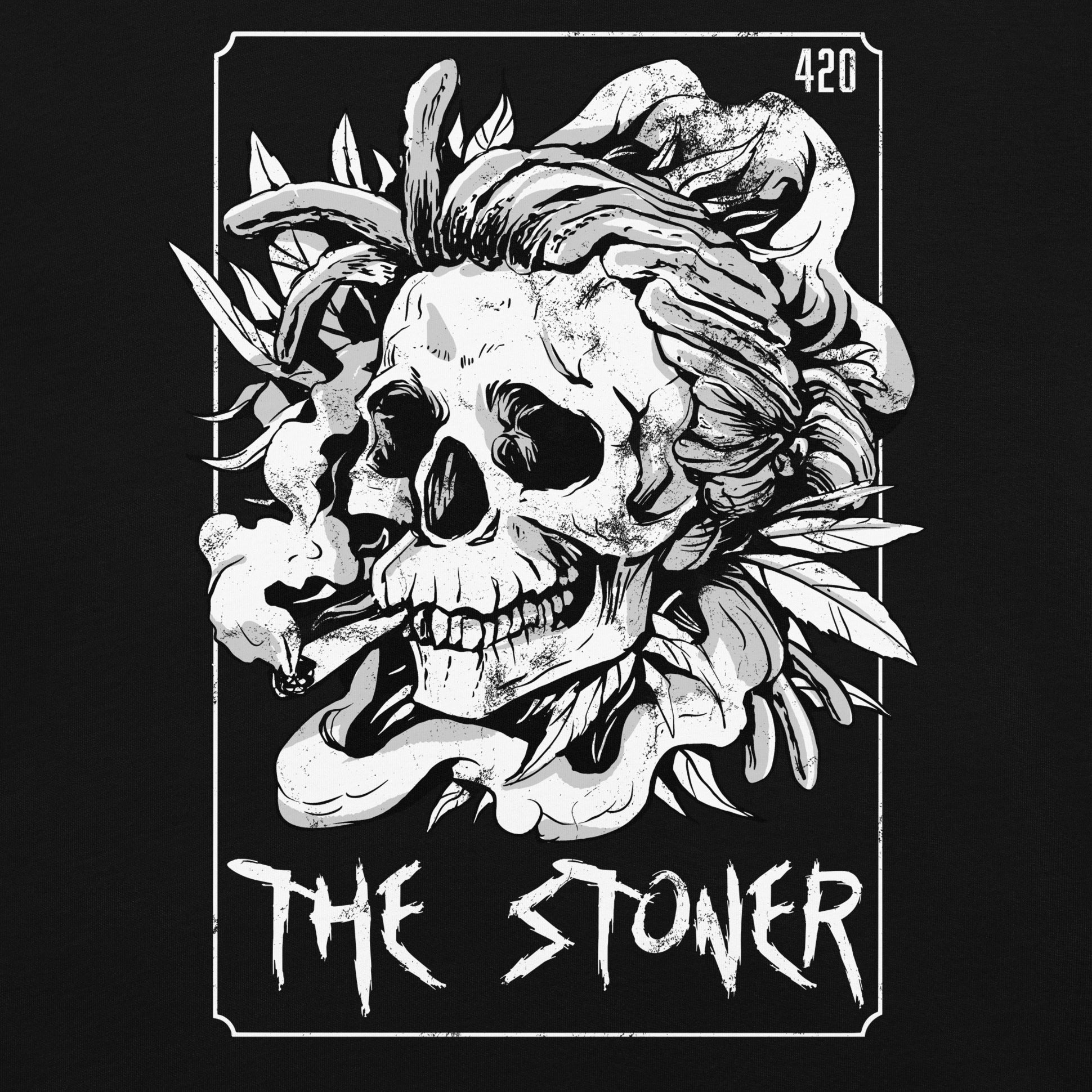 Tarot Card The Stoner T - Shirt - Blegh Hats