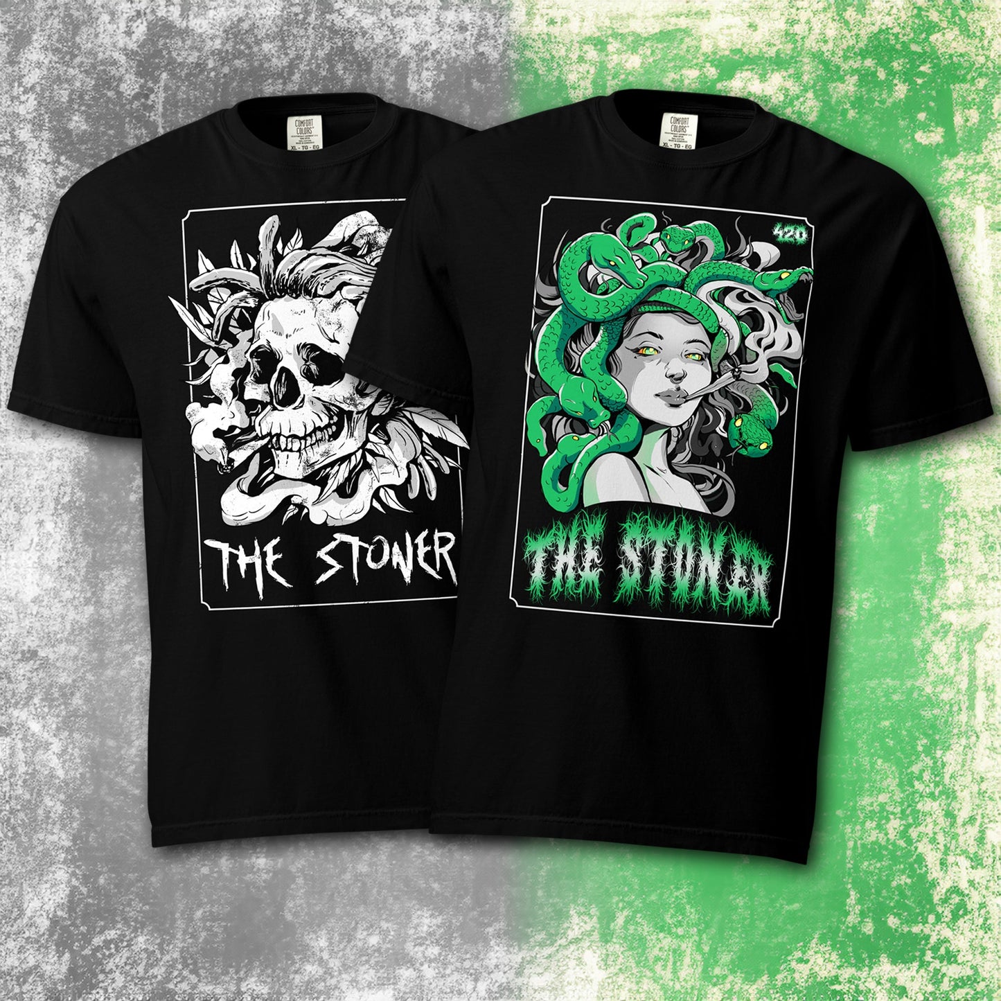 Tarot Card The Stoner T - Shirt - Blegh Hats