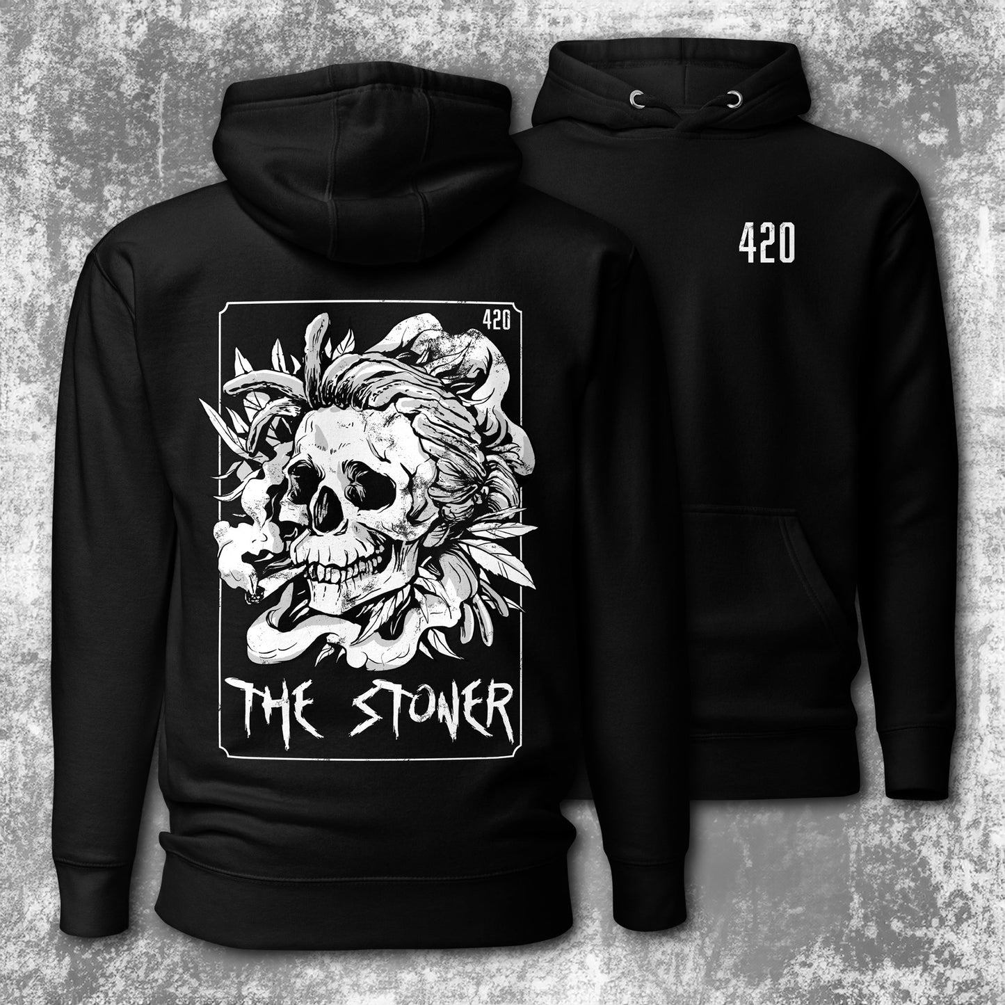 The Stoner Tarot Card Hoodie - Blegh Hats