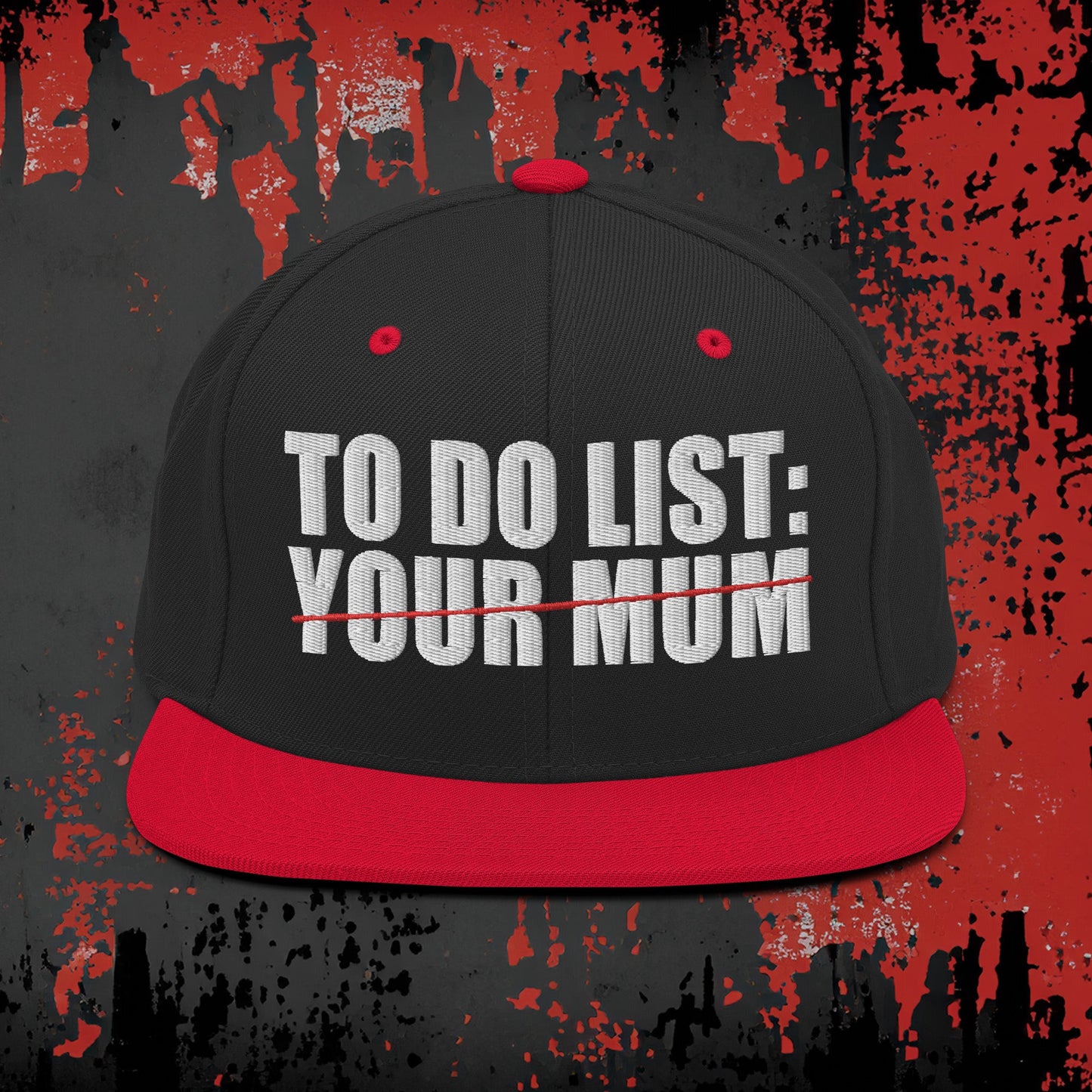 To Do List Your Mom Hat - Blegh Hats