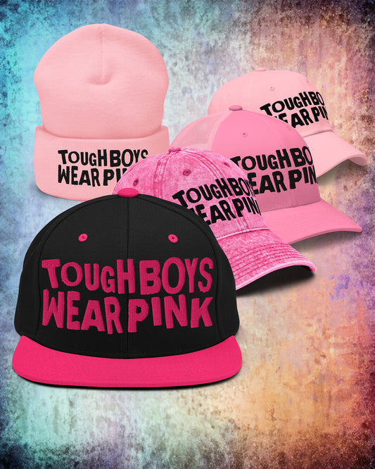 Tough Boys Wear Pink Hat Collection – Support with Style! - Blegh Hats