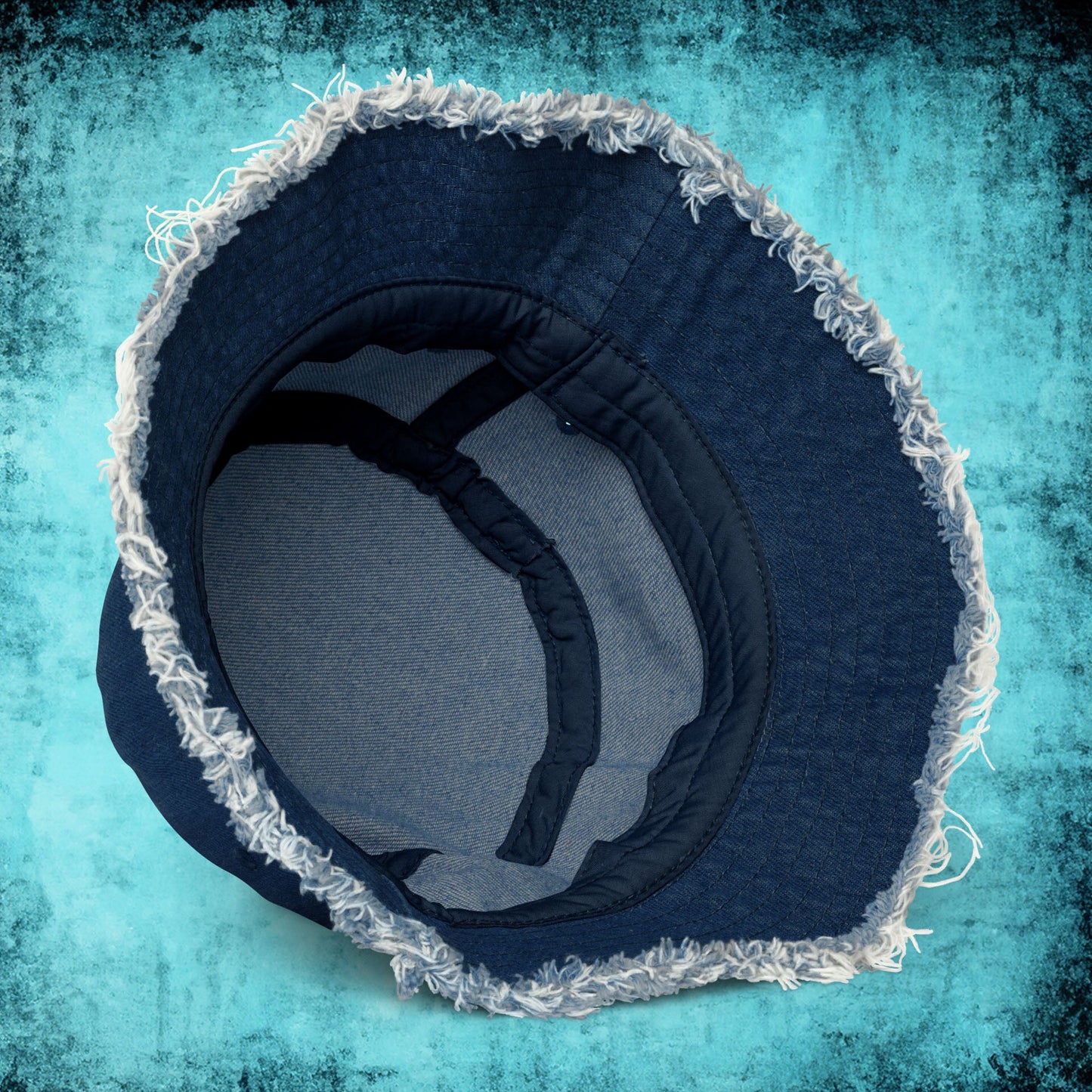 Blegh Distressed Denim Bucket Hat - Blegh Hats