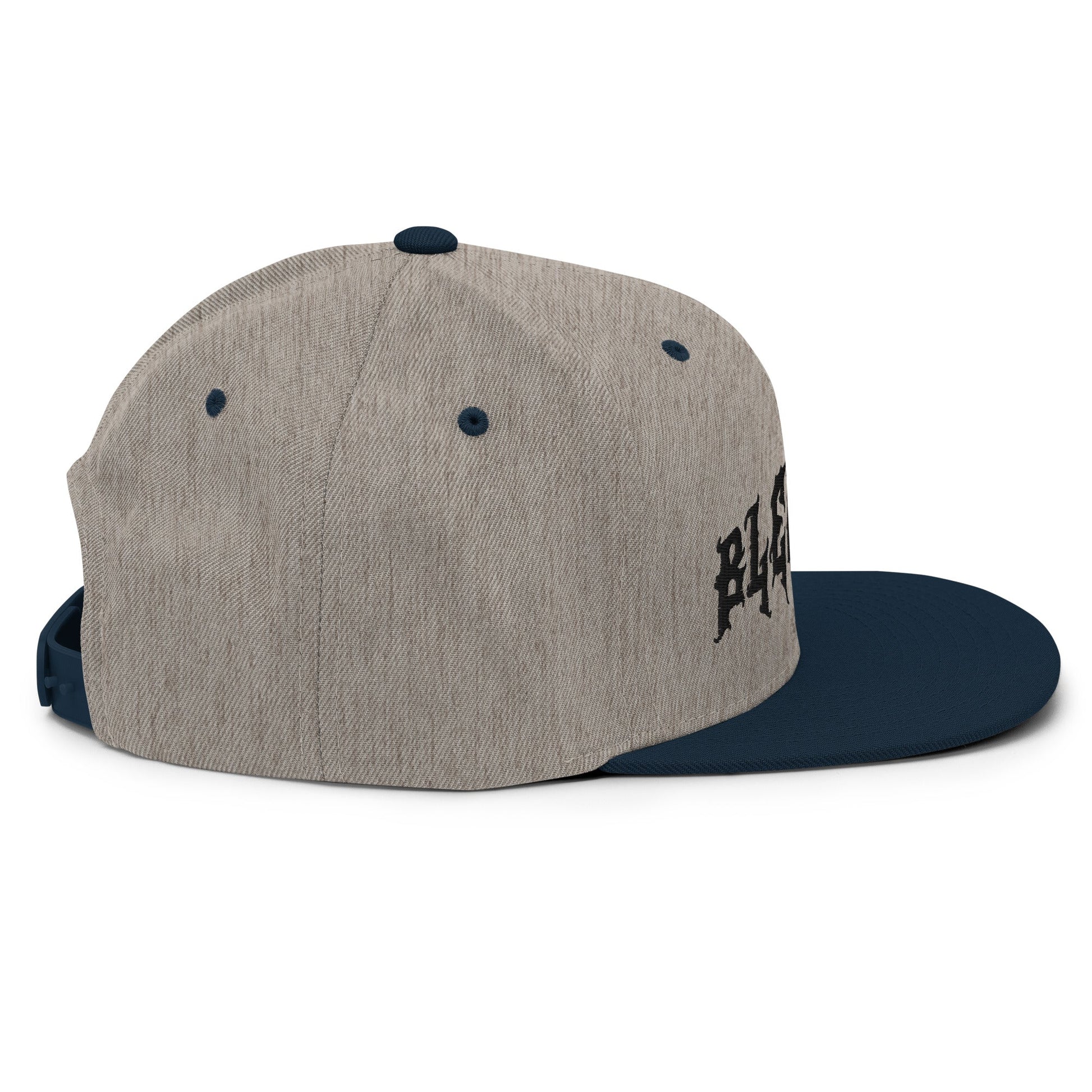 Bleghssed Heather Snapback Hat - Blegh Hats