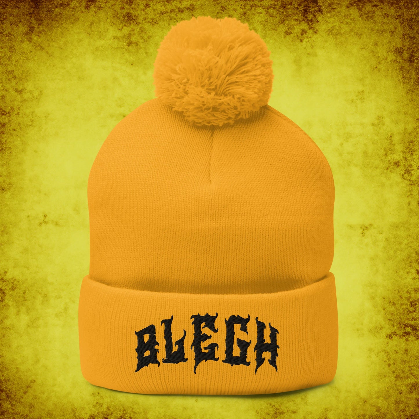 Bright Blegh Pom-Pom Beanie - Blegh Hats