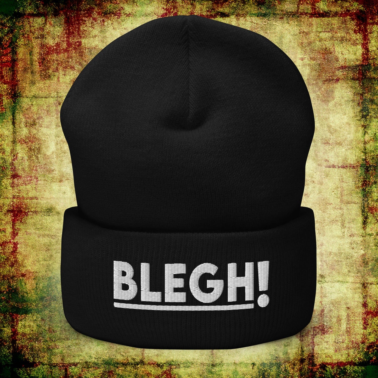 Classic Blegh Cuffed Beanie - Blegh Hats