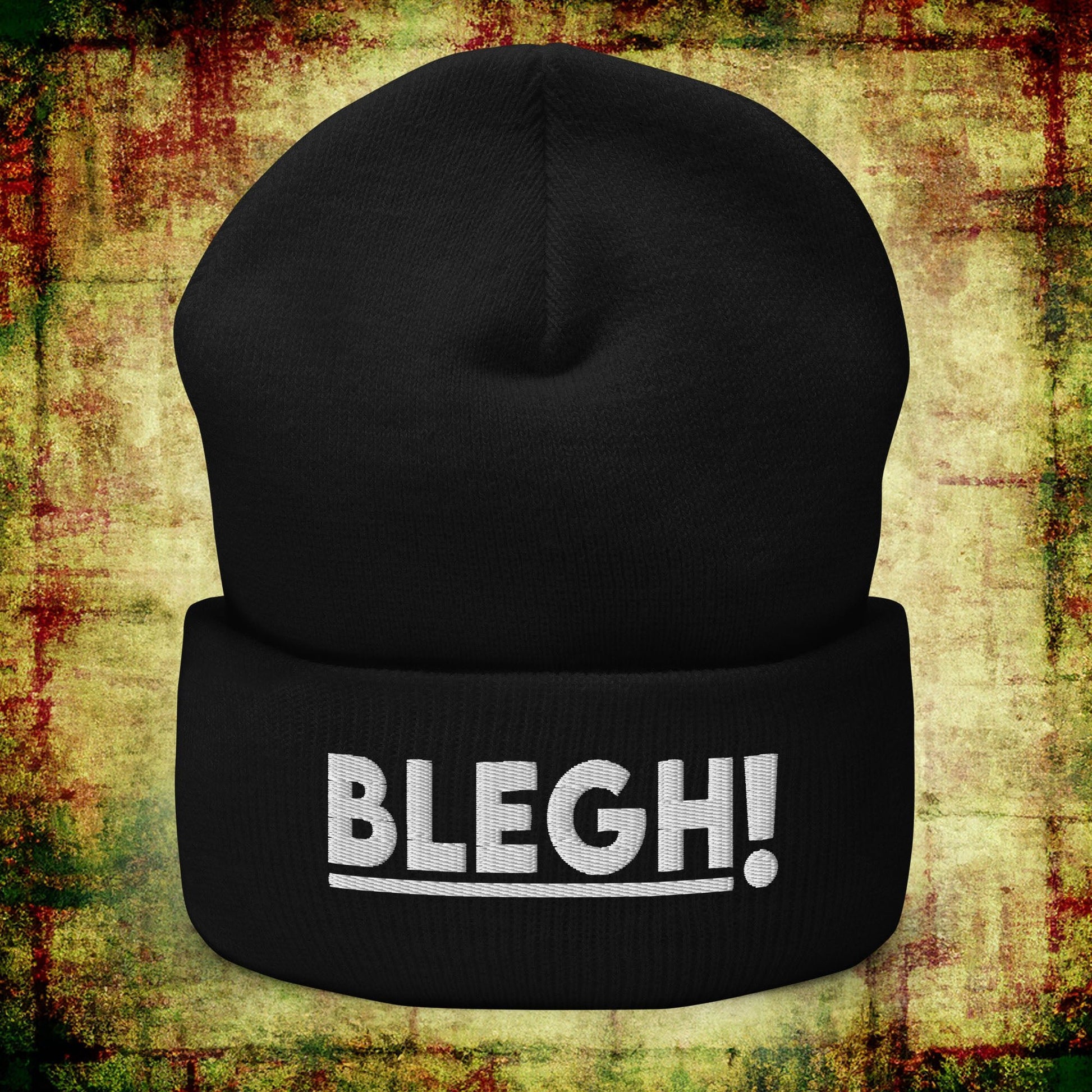 Classic Blegh Cuffed Beanie - Blegh Hats