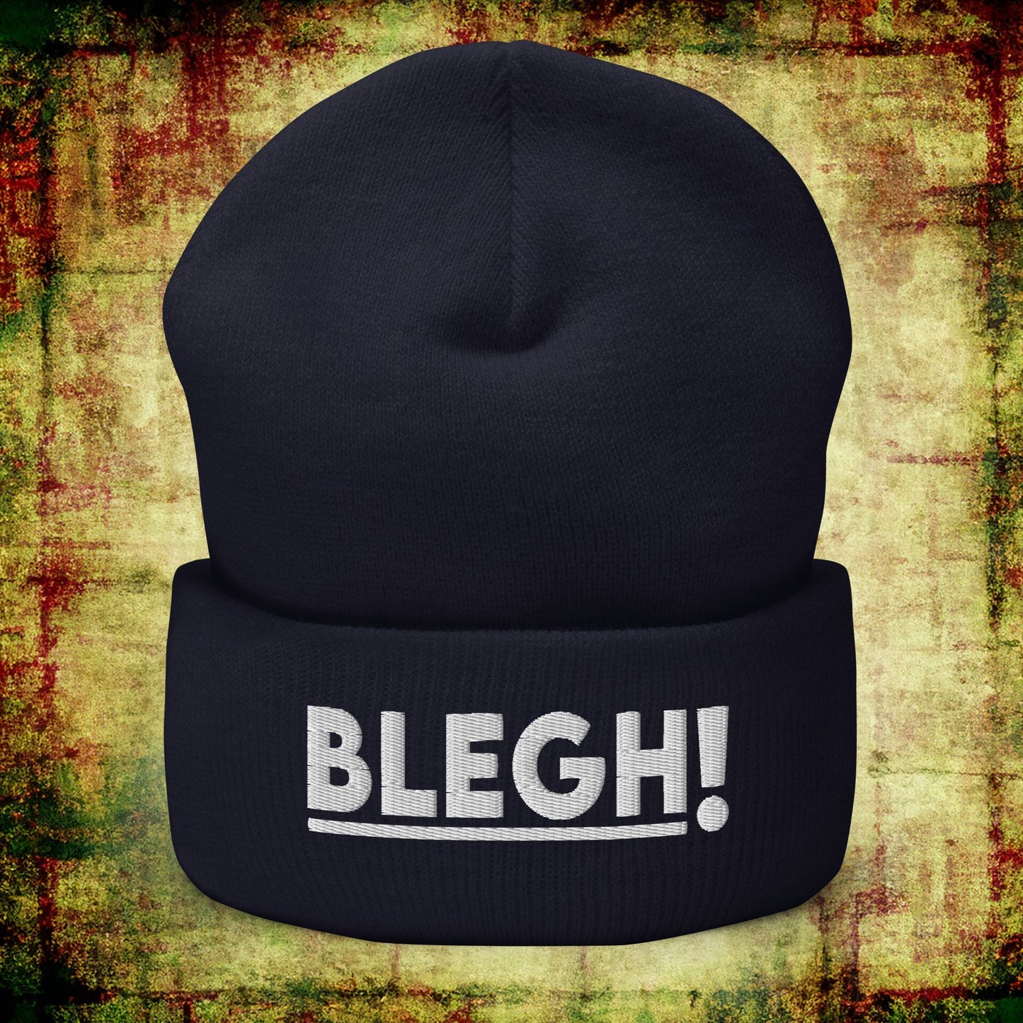 Classic Blegh Cuffed Beanie - Blegh Hats