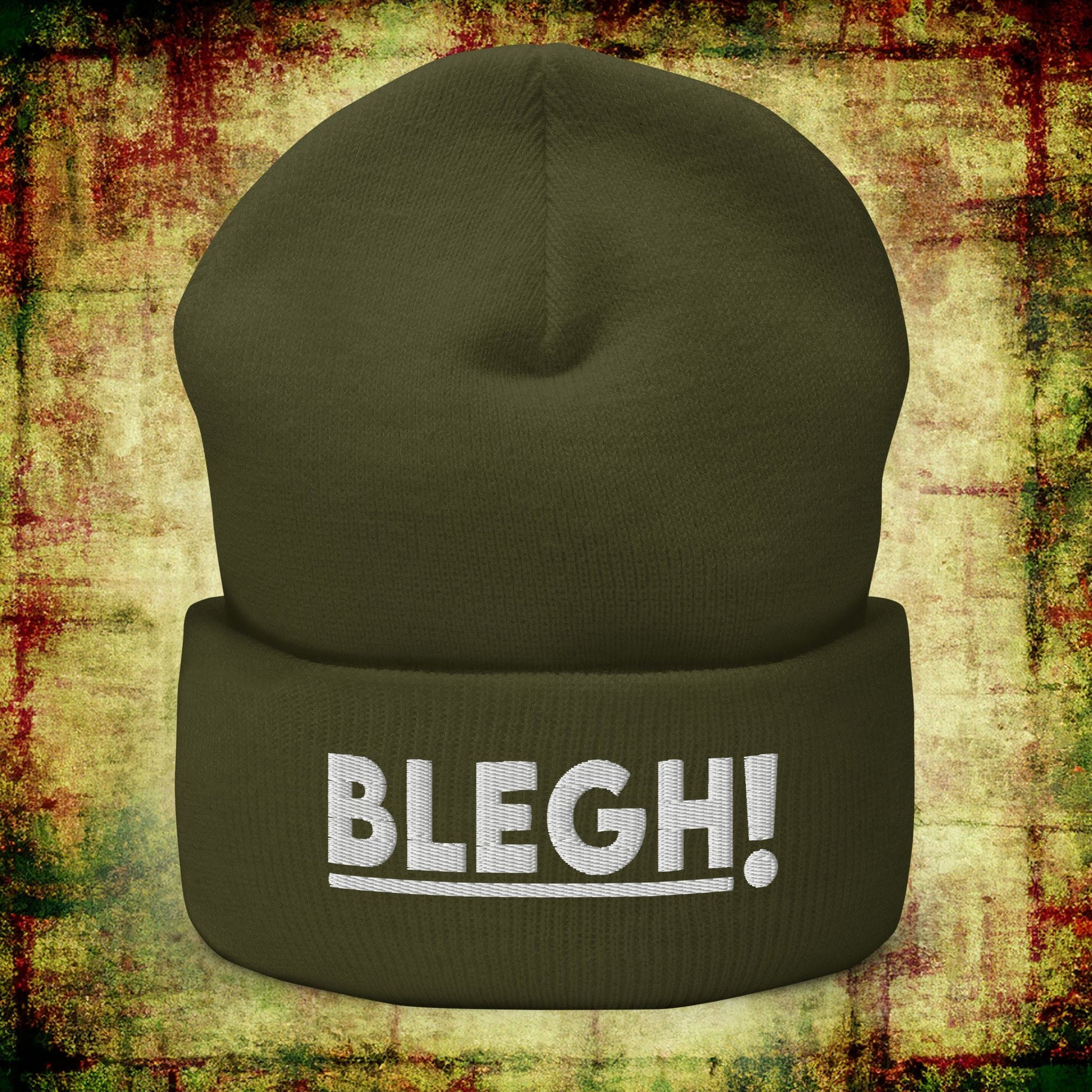 Classic Blegh Cuffed Beanie - Blegh Hats