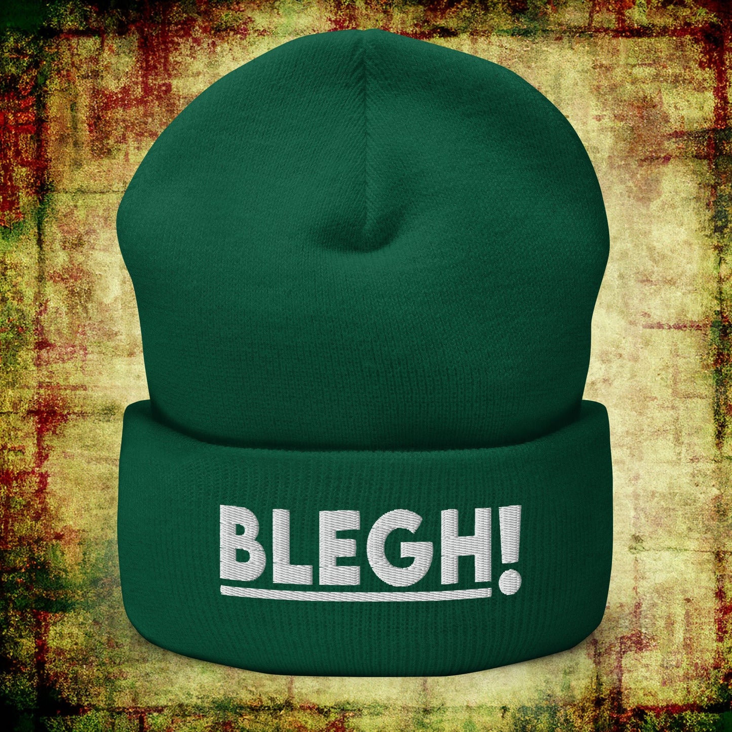 Classic Blegh Cuffed Beanie - Blegh Hats