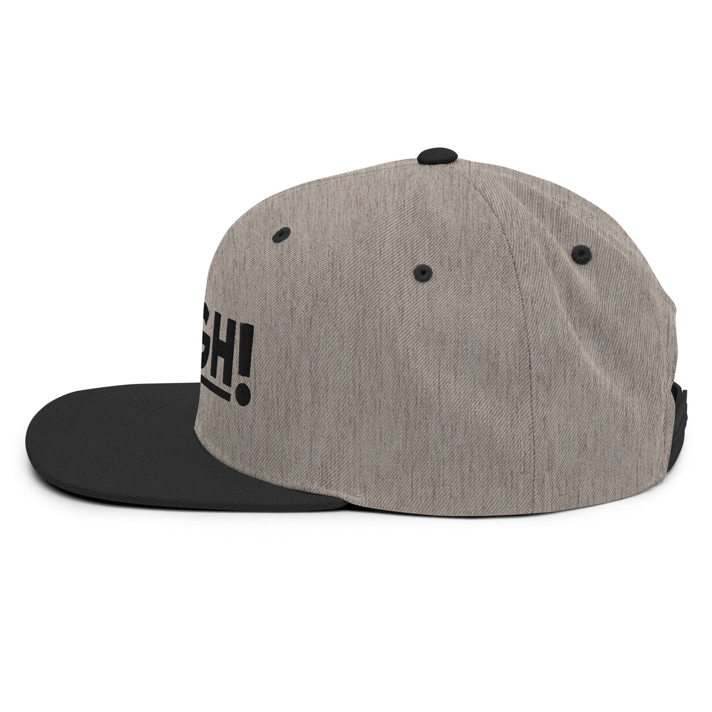 Classy Classic Heather Blegh Snapback Hat - Blegh Hats