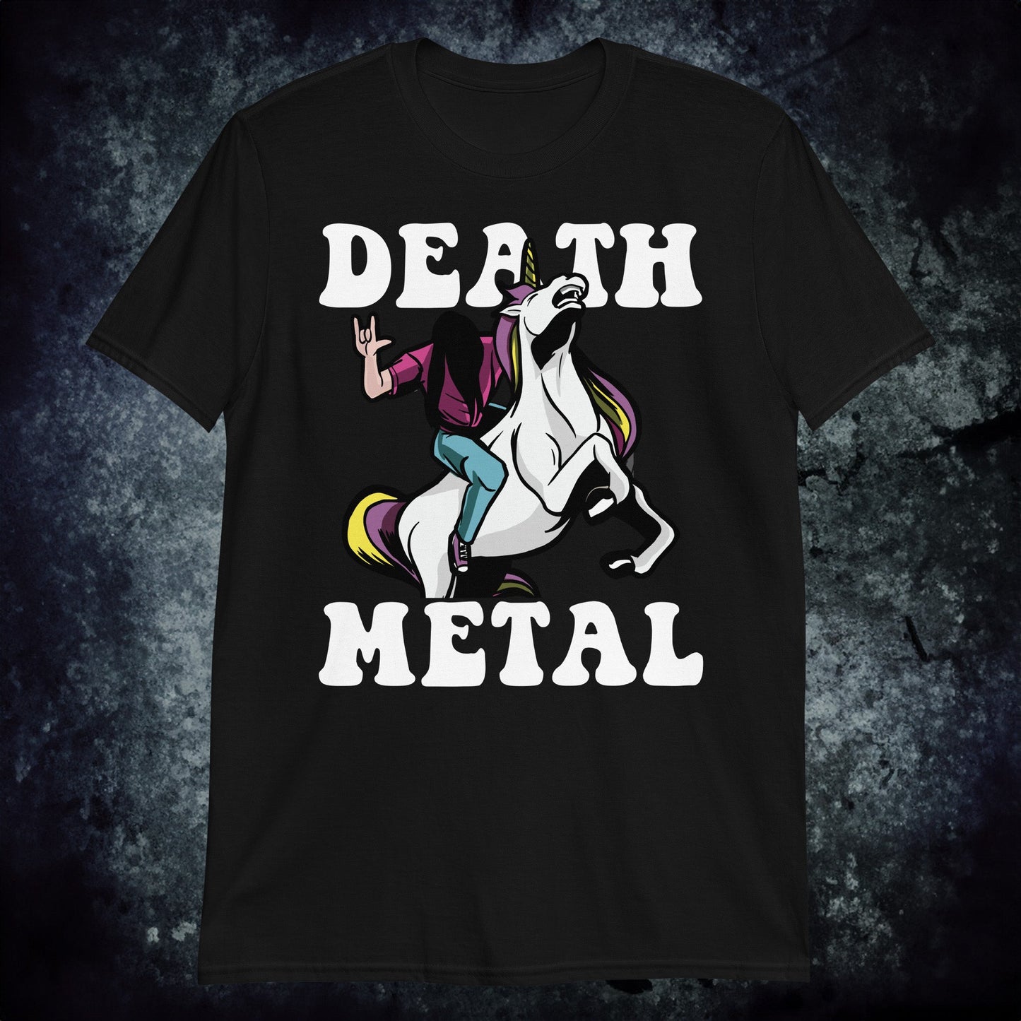 Funny Death Metal T-Shirt - Blegh Hats