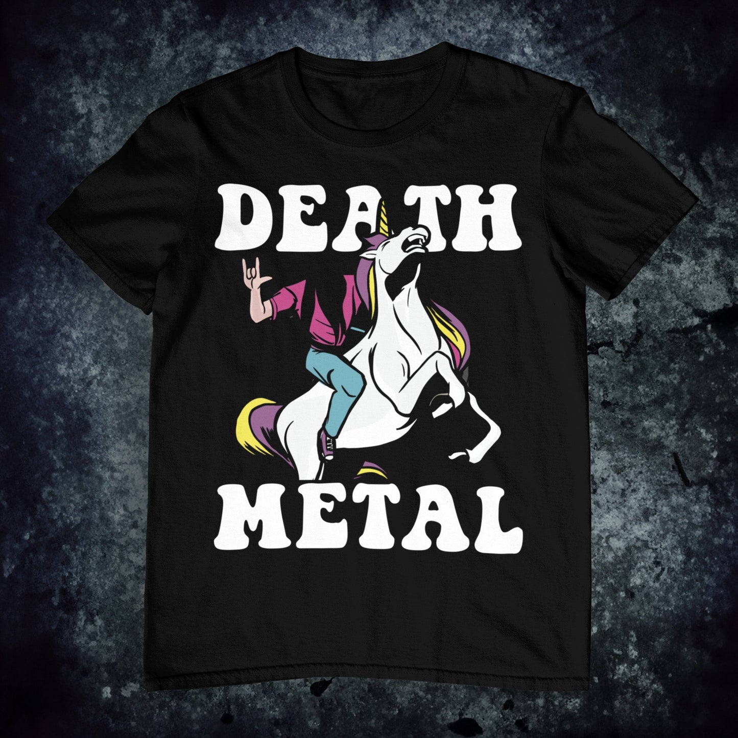 Funny Death Metal T-Shirt - Blegh Hats