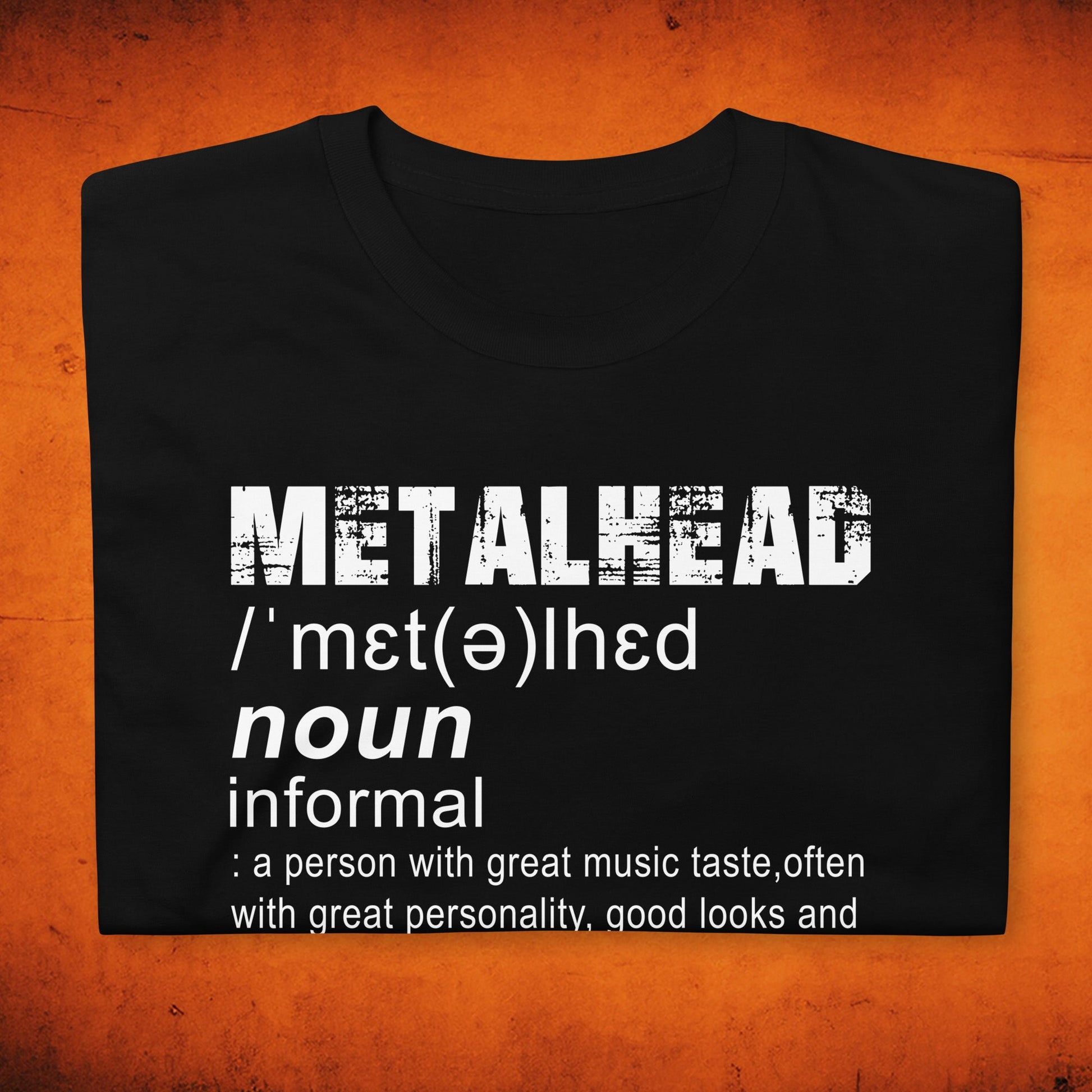 Funny Metalhead Definition T-Shirt - Blegh Hats