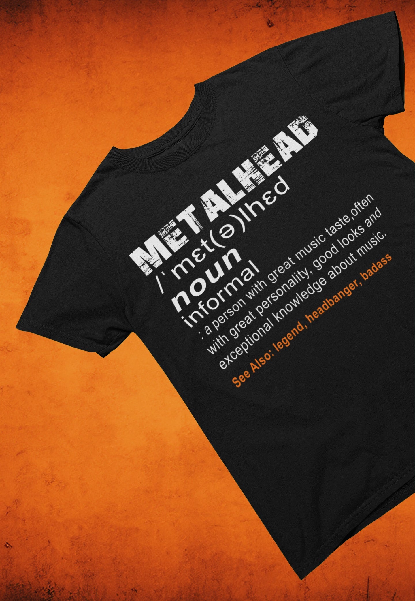 Funny Metalhead Definition T-Shirt - Blegh Hats