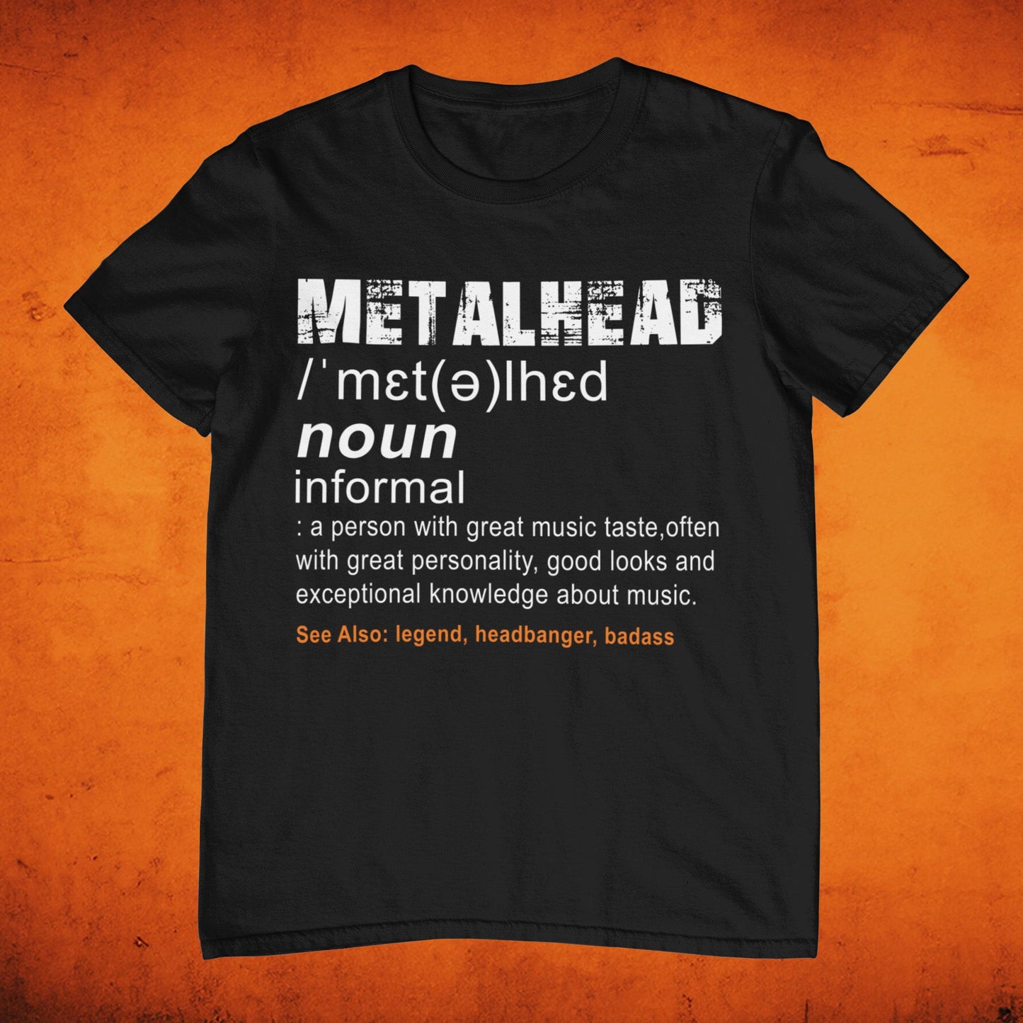 Funny Metalhead Definition T-Shirt - Blegh Hats