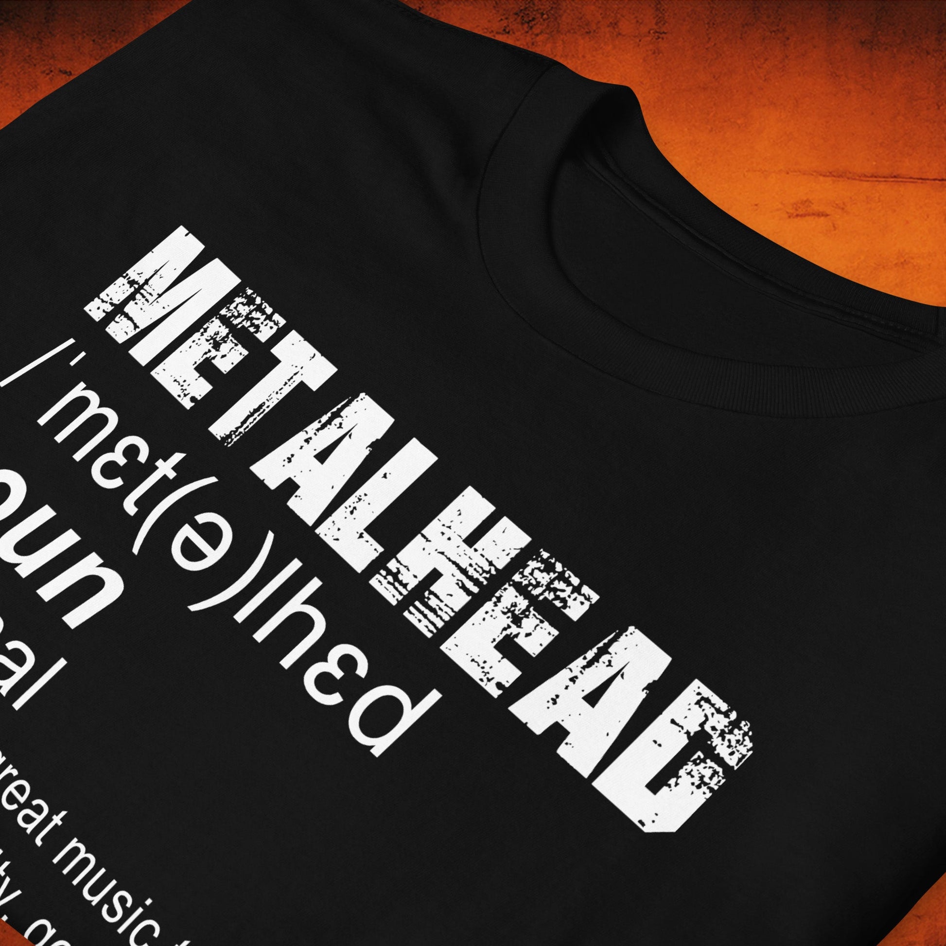 Funny Metalhead Definition T-Shirt - Blegh Hats