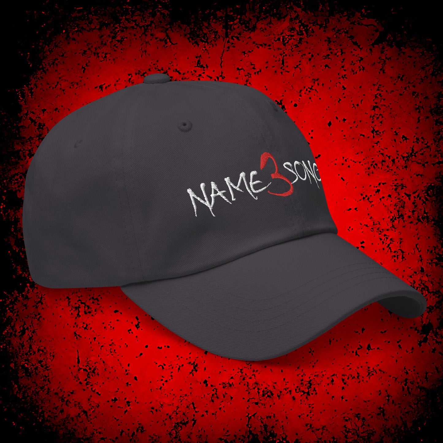 Name 3 Songs Classic Dad Hat - Blegh Hats