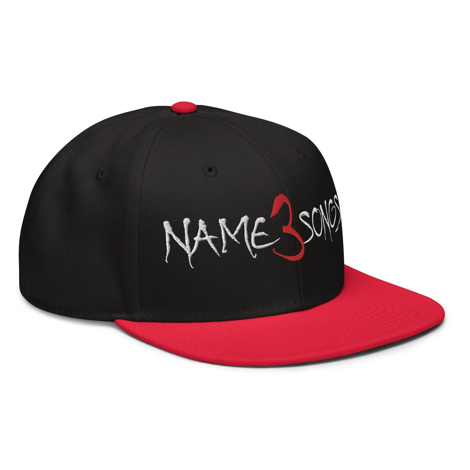 Name 3 Songs Snapback Hat - Blegh Hats