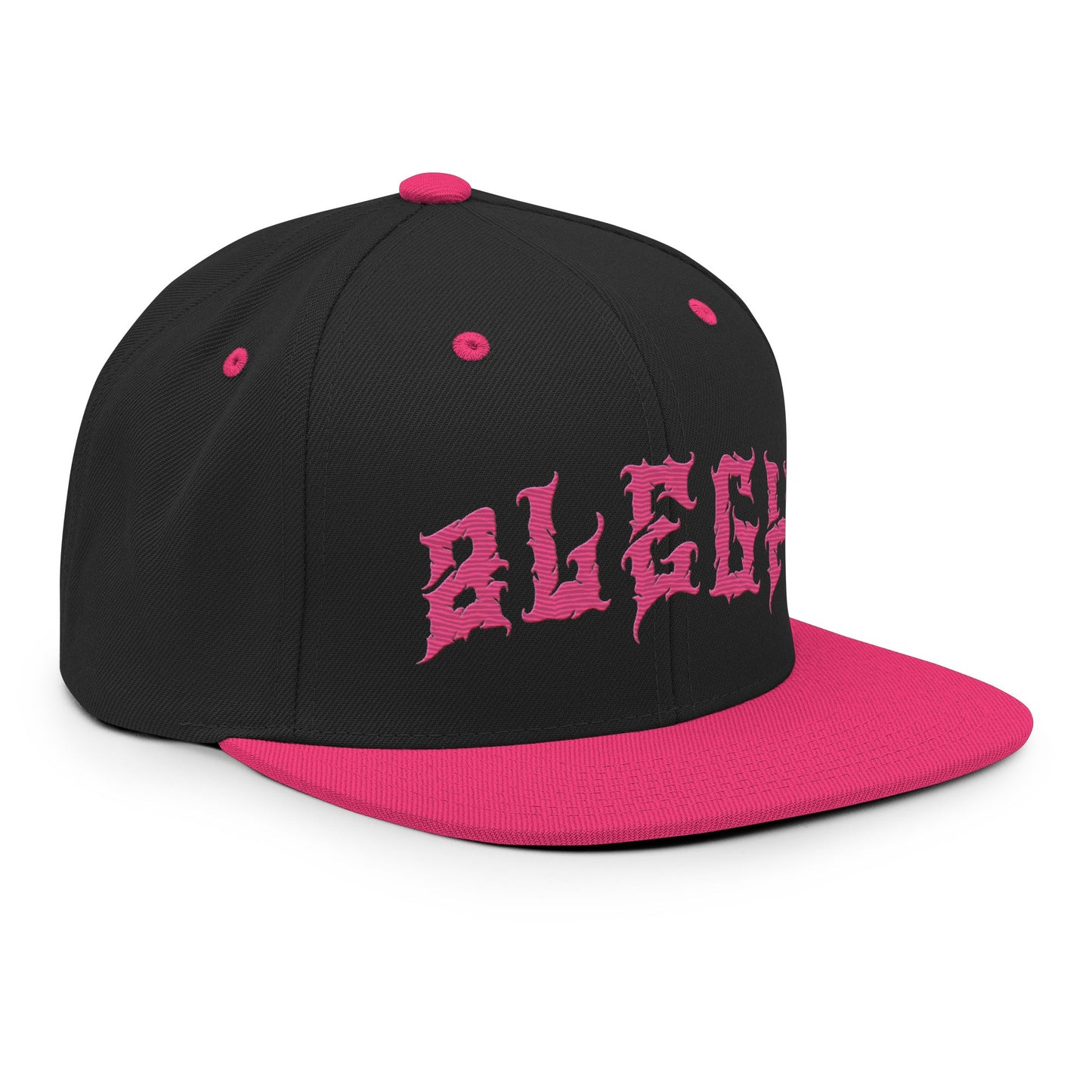 Neon Pink Blegh Snapback Hat - Blegh Hats